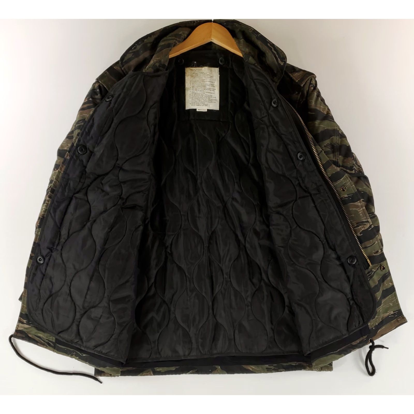 Rothco VINTAGE US Army M65 Jacket Tiger Stripe Rothco w/ Liner Mens M Size US M / EU 48-50 / 2 - 3 Thumbnail