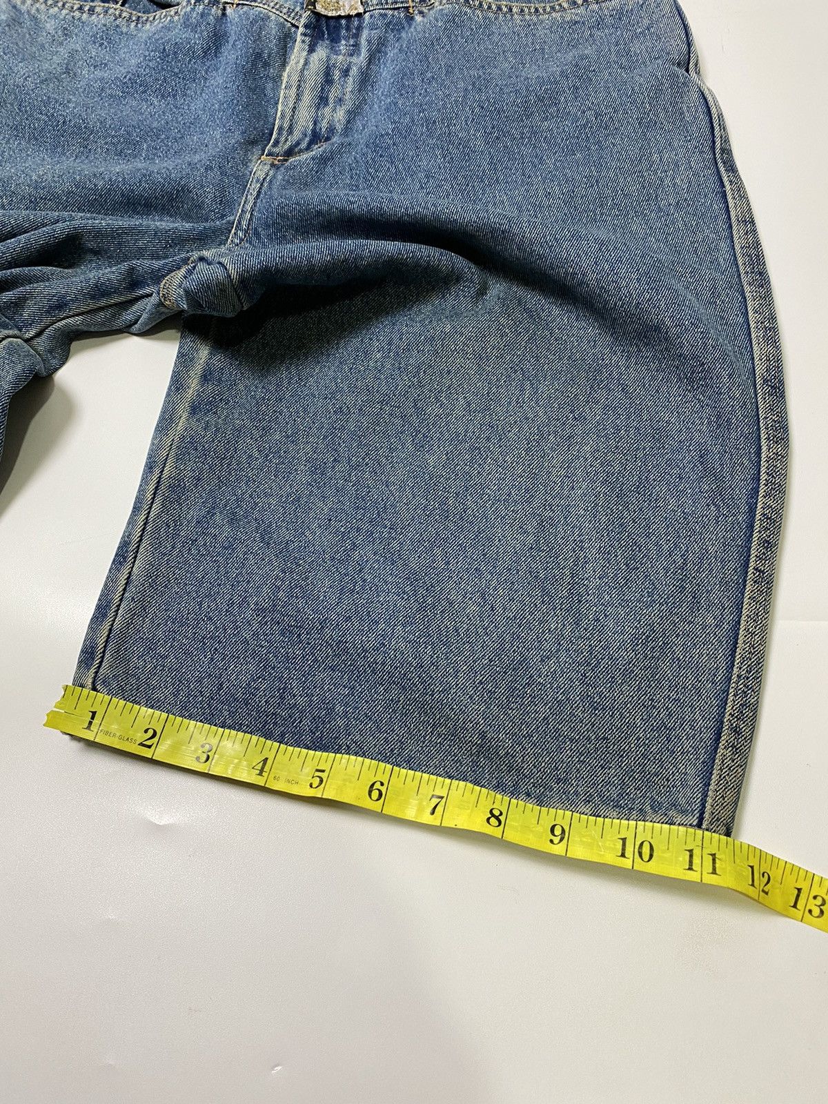 If Six Was Nine × Japanese Brand × Le Grande Bleu (L.G.B.) short pant baggy marithe francois girbaud jeans Size US 30 / EU 46 - 10 Thumbnail