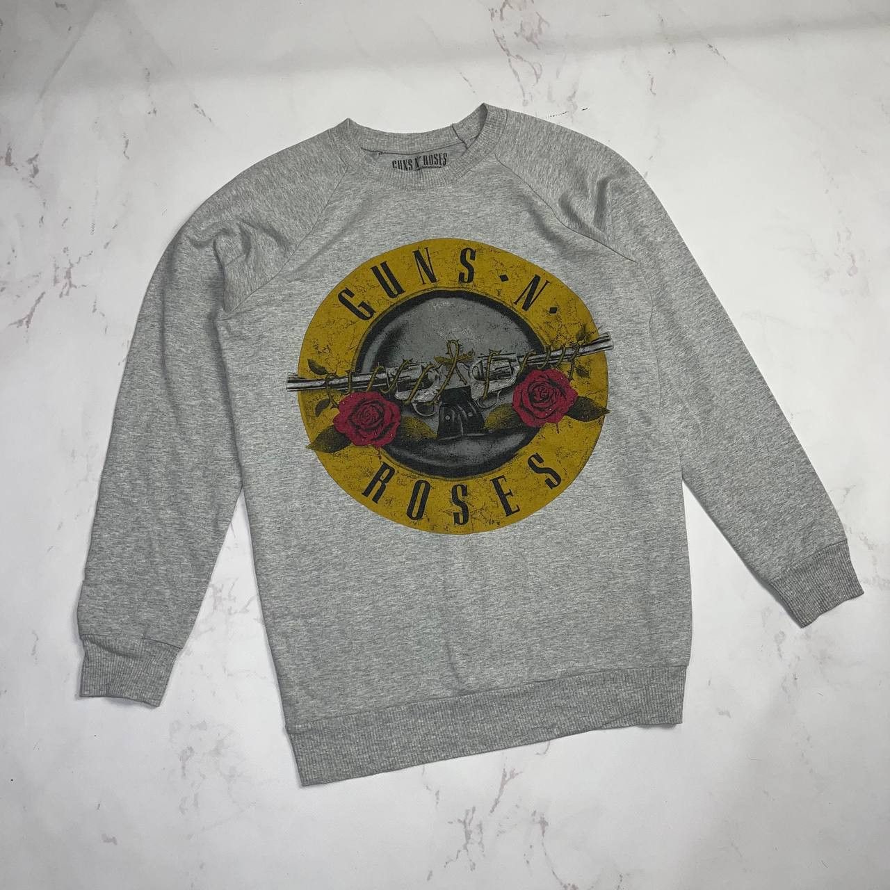 Vintage Guns N Roses Graphic Sweatshirt Long Sleeve Grey 2013 Sz M Size US M / EU 48-50 / 2 - 2 Thumbnail