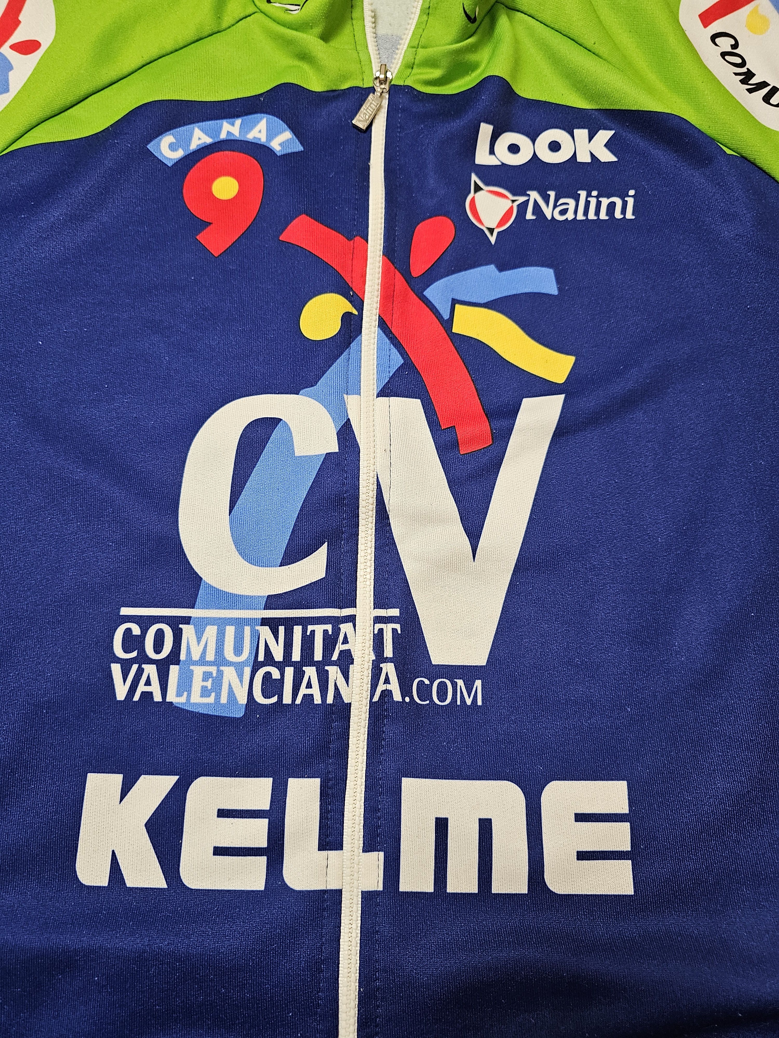 Vintage COMUNITAT VALENCIANA CYCLING JERSEY KELME VELO CYCLING TEAM Size US XL / EU 56 / 4 - 3 Thumbnail