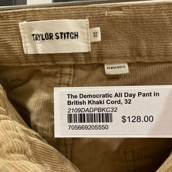 Taylor Stitch Taylor Stitch The Democratic All Day Pant in British Khaki Size US 32 / EU 48 - 6 Thumbnail