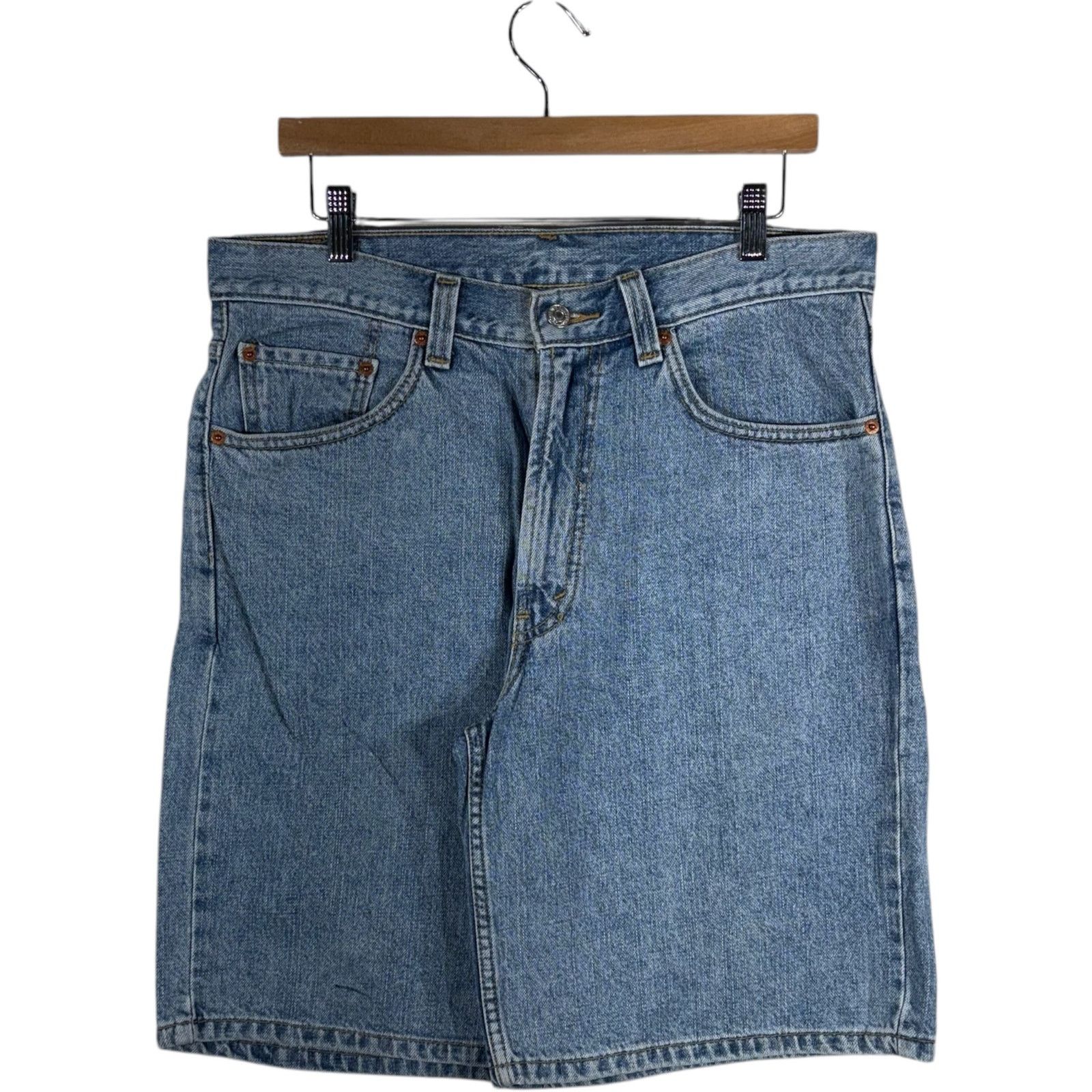 Levi's Vintage Levis 550 Relaxed Fit Denim Shorts 34 Size US 34 / EU 50 - 1 Thumbnail