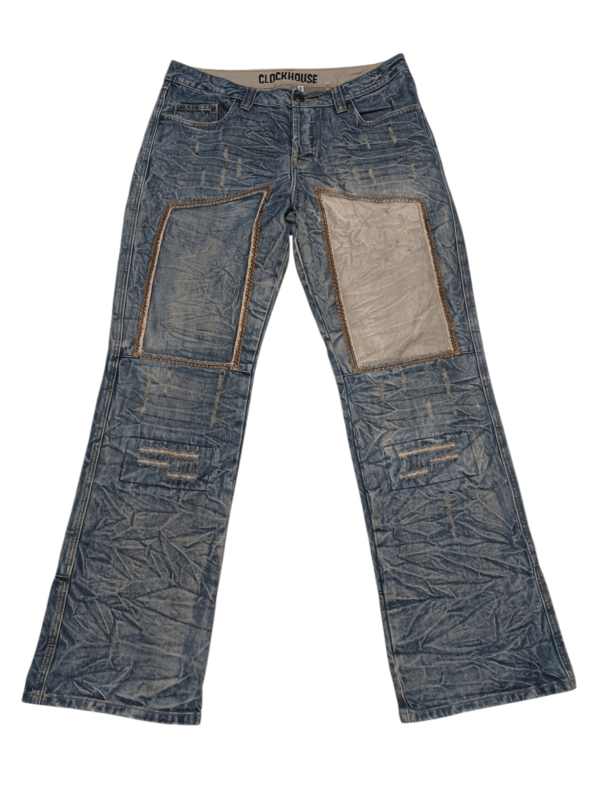 Japanese Brand FIRE AVANT GARDE JAPANESE STREETWEAR DESIGNER JEANS DENIM Size US 34 / EU 50 - 1 Thumbnail