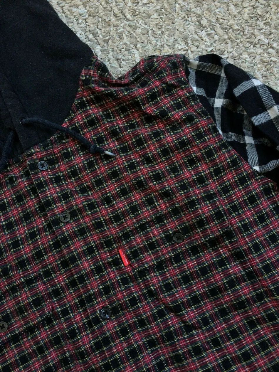 Supreme F/W 2014 Supreme Hooded Flannel Size US S / EU 44-46 / 1 - 2 Thumbnail