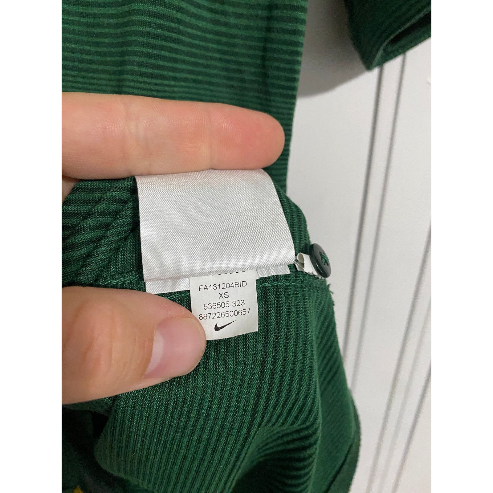 Nike Green Bay Packers Nike Dri-Fit Polo Size XS Size US XS / EU 42 / 0 - 8 Thumbnail