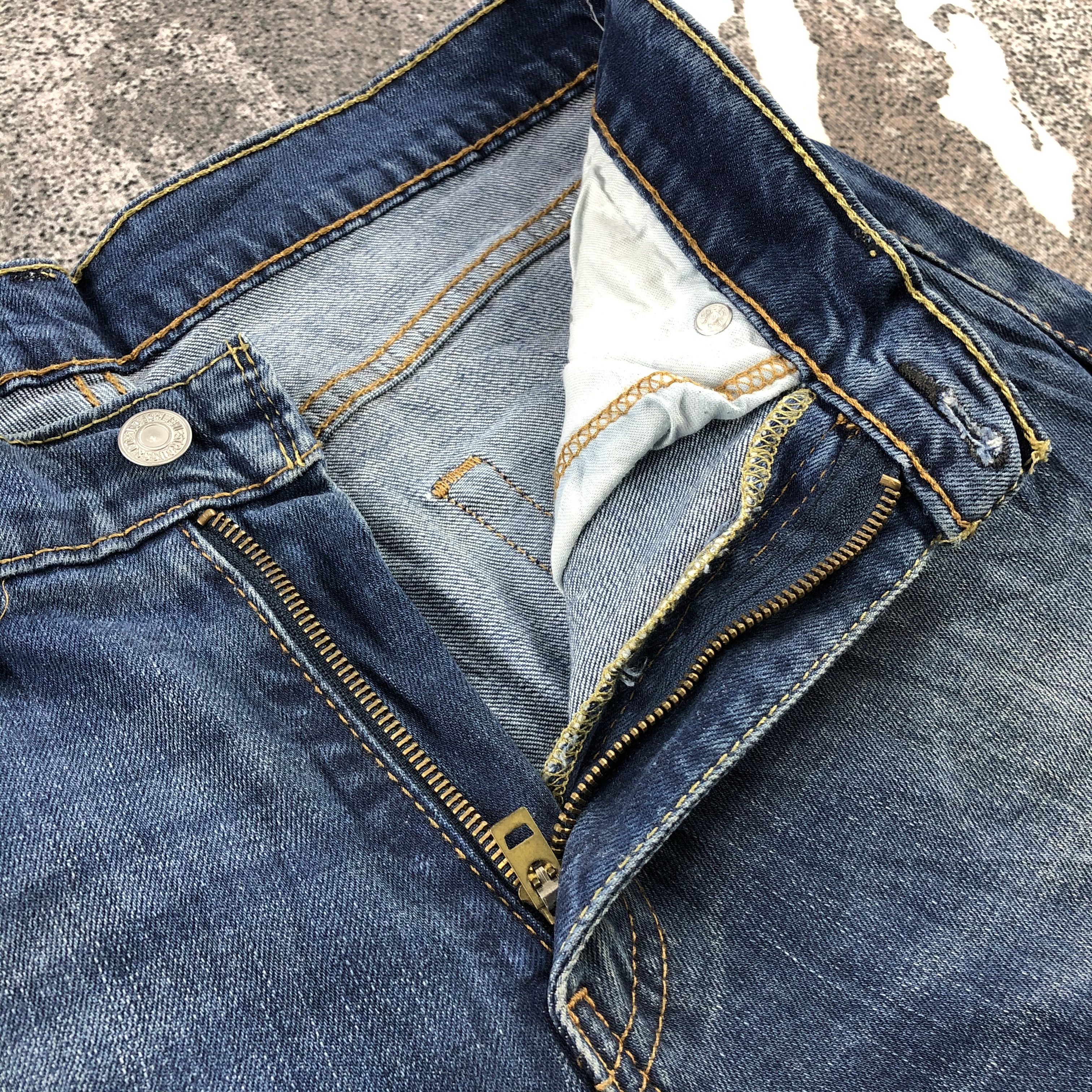 Levi's Levi's 511 Jeans Distress Faded Blue KJ984 Size US 32 / EU 48 - 10 Thumbnail
