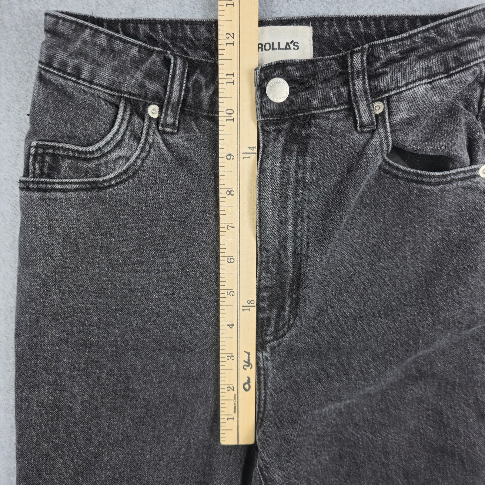 Rolla's Rolla's 26 Dusters Comfort Shadow High Rise Slim Jeans Size 26" / US 2 / IT 38 - 15 Thumbnail