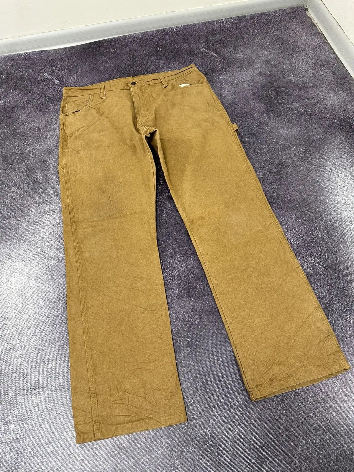 Dickies × Vintage Vintage Dickies USA Hype Work Straight Fit Baggy Pants Size US 36 / EU 52 - 4 Thumbnail