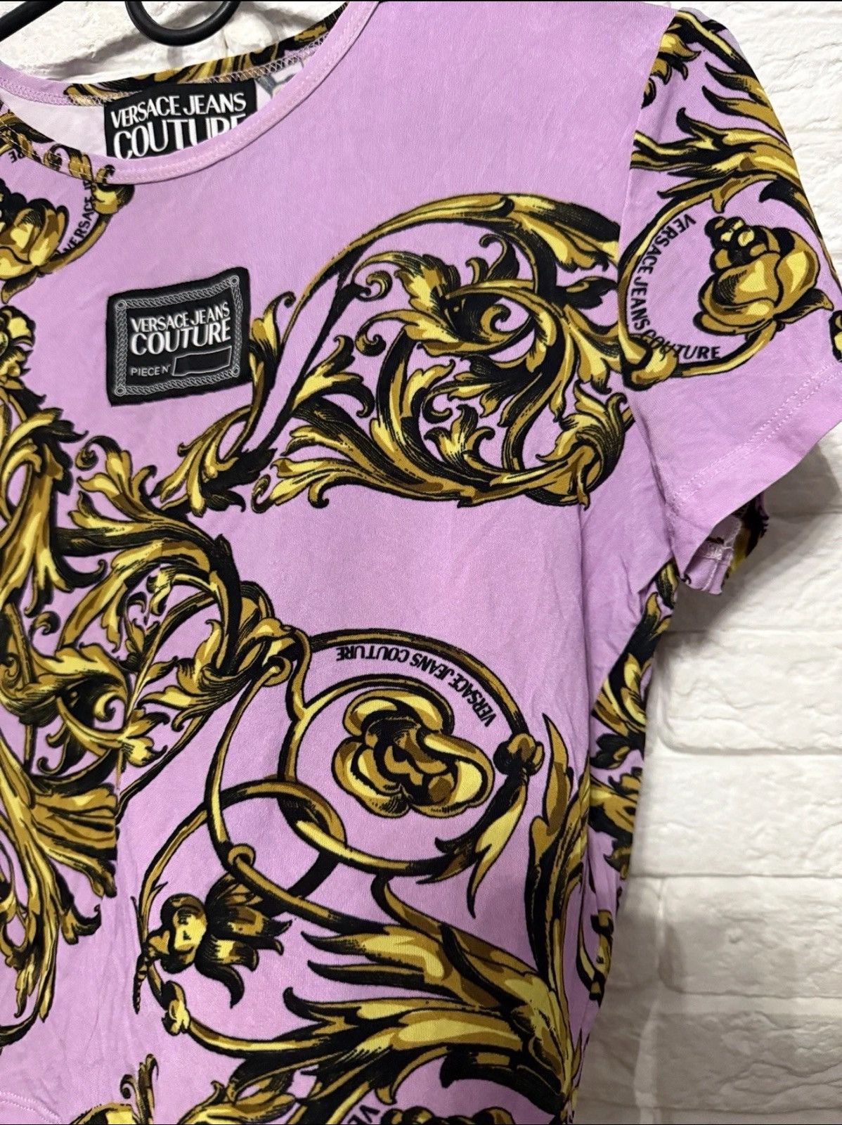 Versace Jeans Couture Versace Jeans Couture Garland Print Top Regalia Baroque Size M / US 6-8 / IT 42-44 - 4 Thumbnail