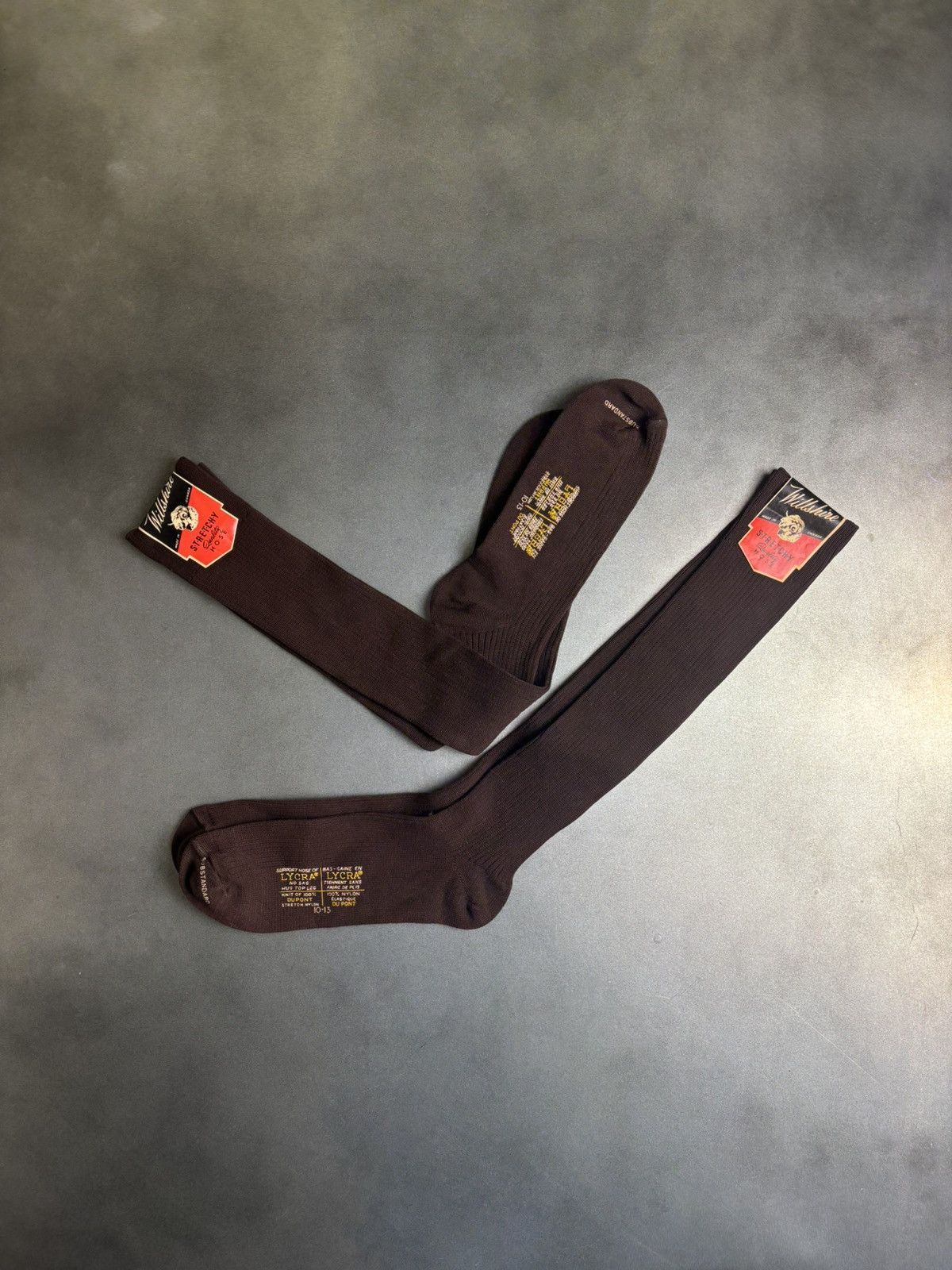 DuPont × Vintage NOS 1950s Vintage Socks Wilshire Canada 10-13 Deadstock VTG Size ONE SIZE - 6 Thumbnail