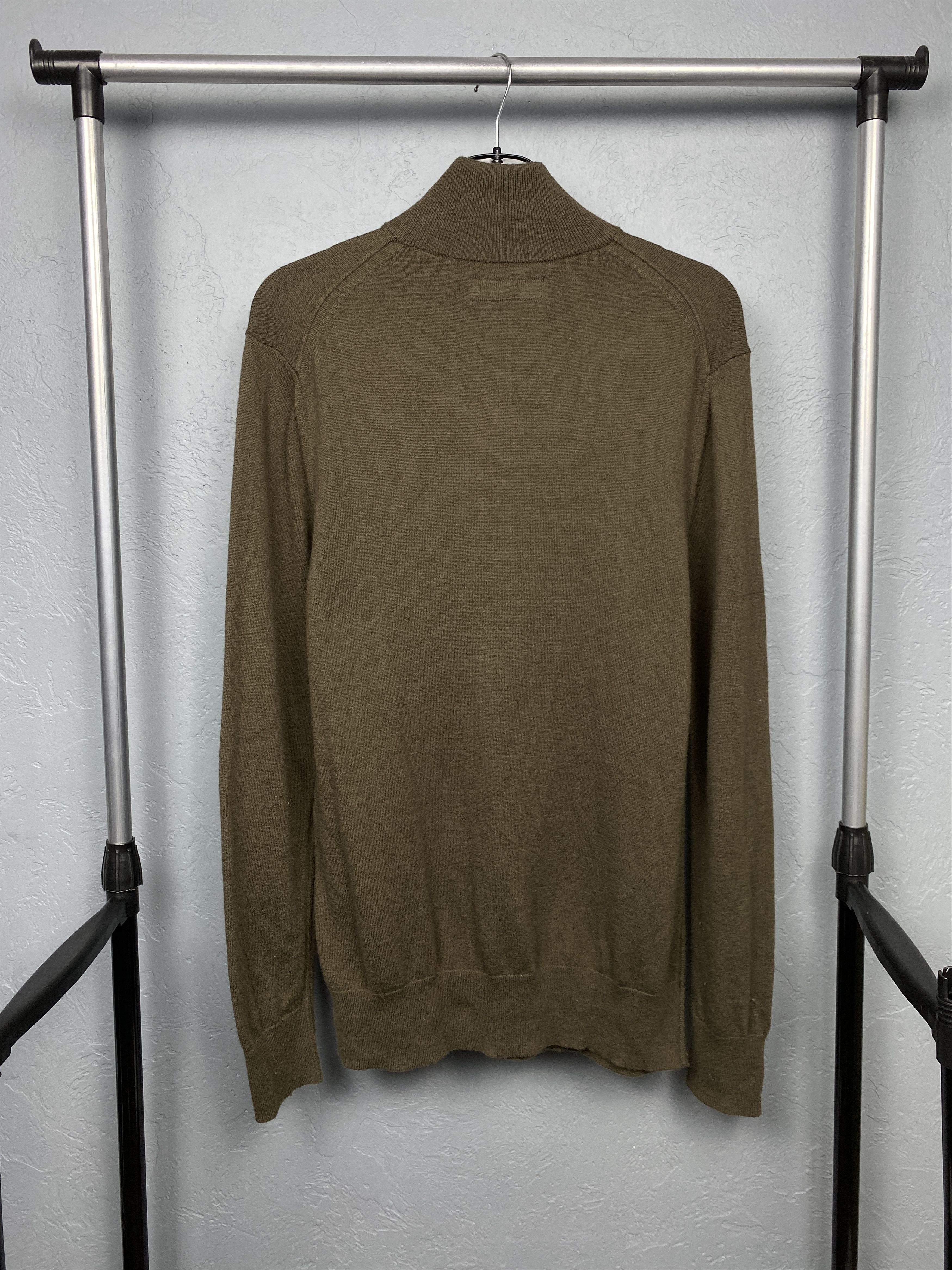Allsaints Allsaints Mens Quarter 1\4 Zip Kilburn Wool Knit Sweater Size US M / EU 48-50 / 2 - 6 Thumbnail