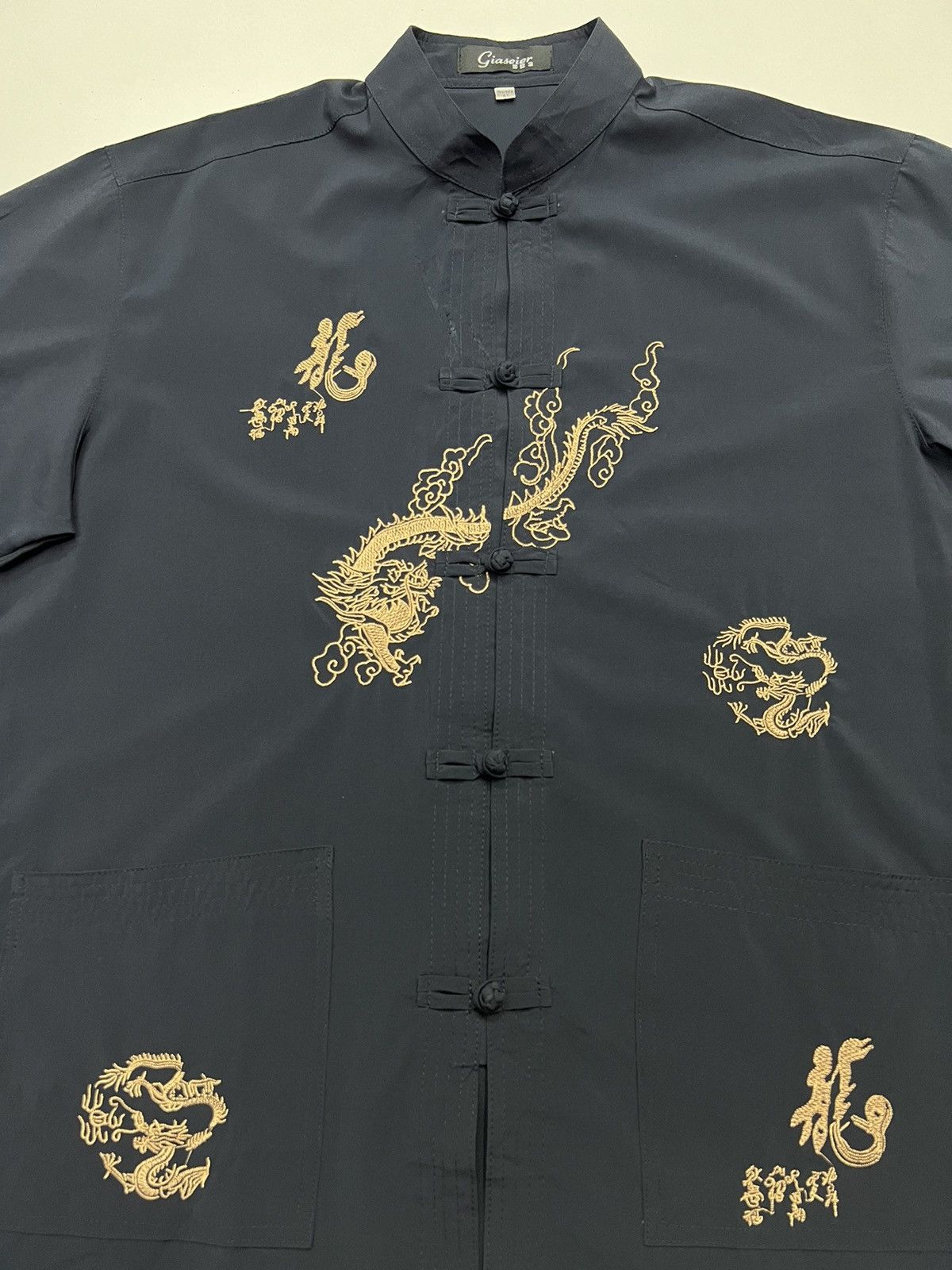 Japanese Brand Japanese Dragon Shirt Size US L / EU 52-54 / 3 - 3 Thumbnail