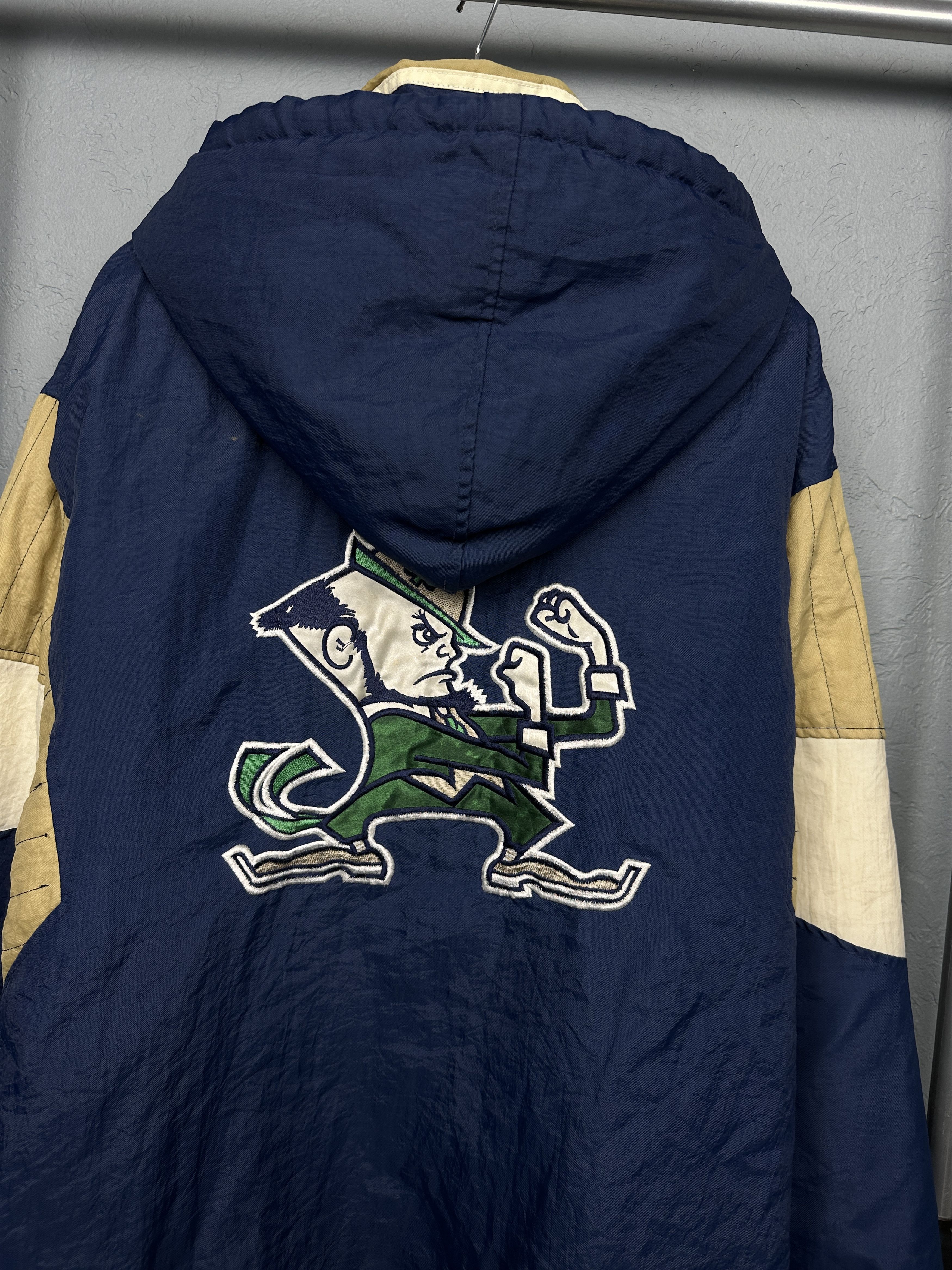 Starter Starter 90s Vintage Notre Dame Fighting Irish Mens Jacket Size US L / EU 52-54 / 3 - 8 Thumbnail
