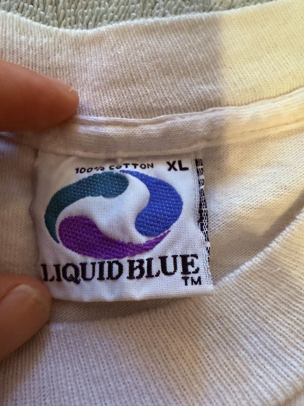 Liquid Blue × Vintage African Rainforest Tie Dye Tee Size US XL / EU 56 / 4 - 4 Thumbnail