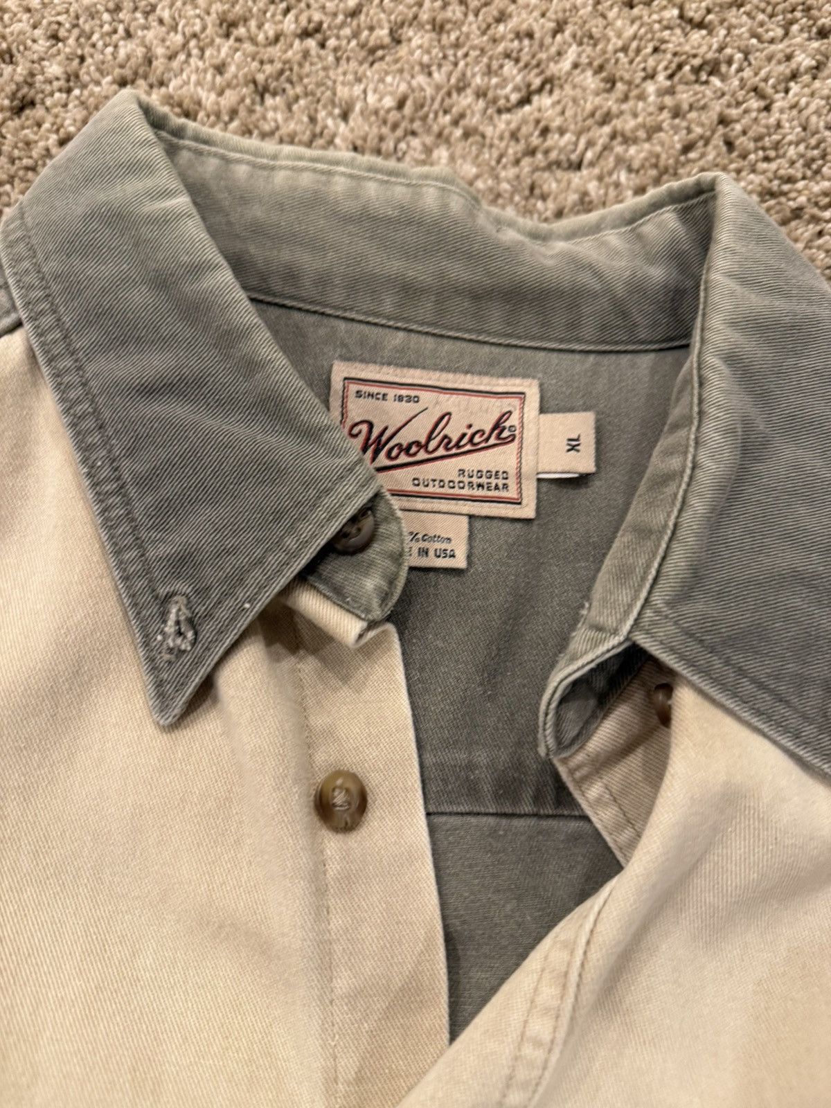 Woolrich Woolen Mills Woolrich overshirt Size US XL / EU 56 / 4 - 2 Thumbnail