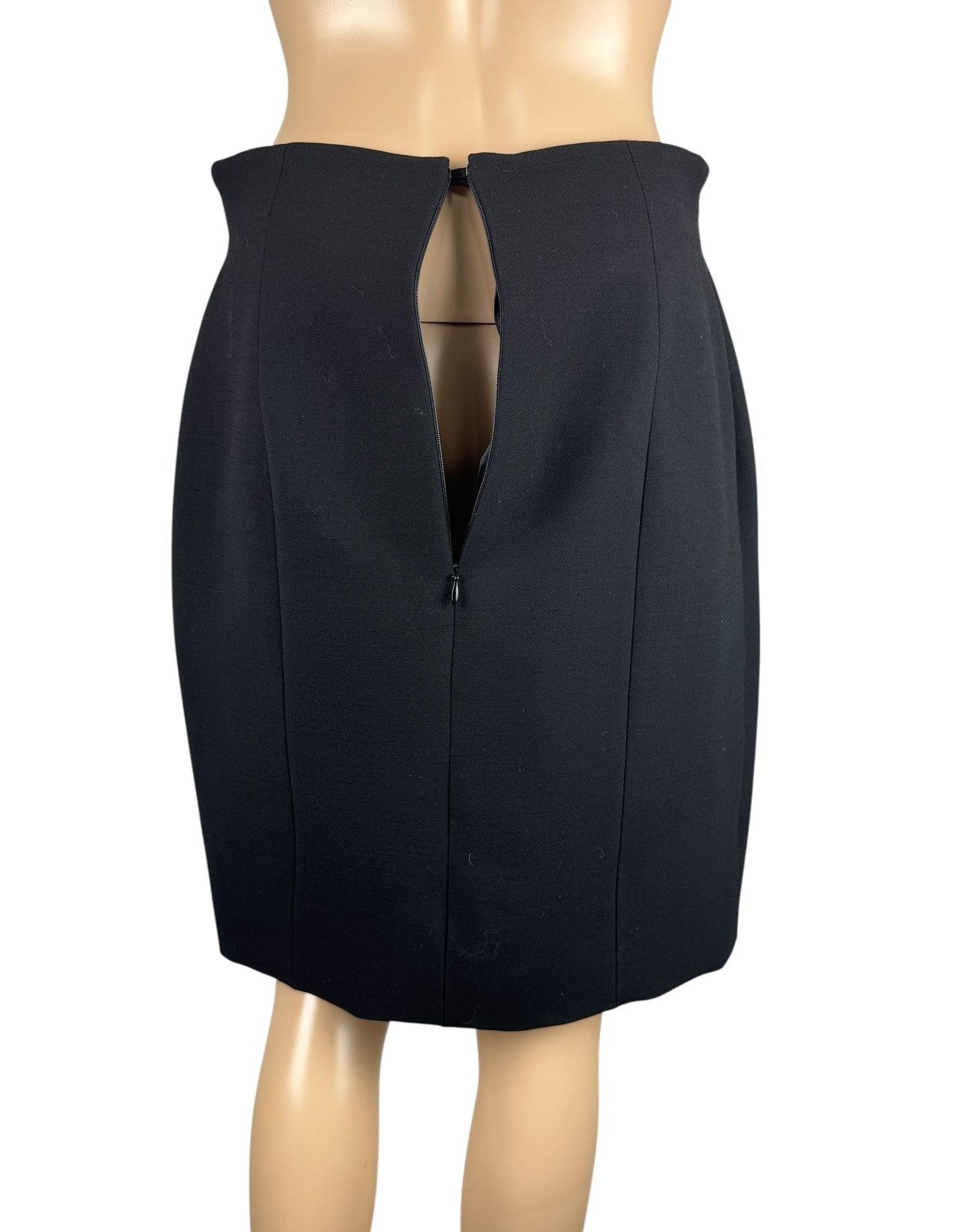 Escada Escada Margaretha Ley Pencil Skirt Wool Vintage DE40 IT46 Size 32" / US 10 / IT 46 - 8 Thumbnail