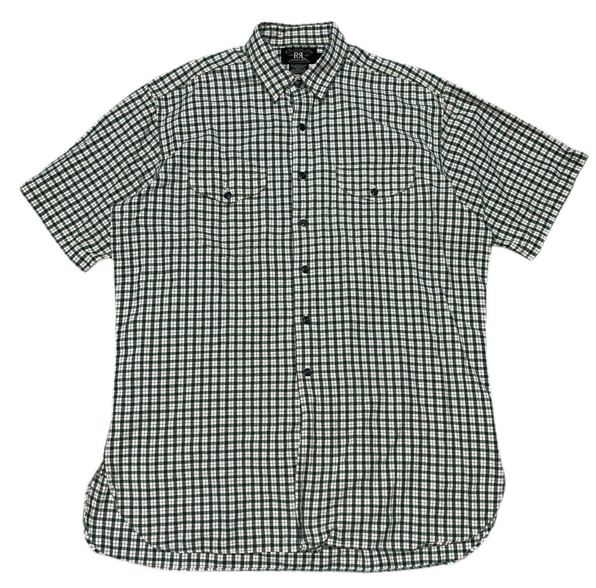 RRL Polo Ralph Lauren Short Sleeve Button Up