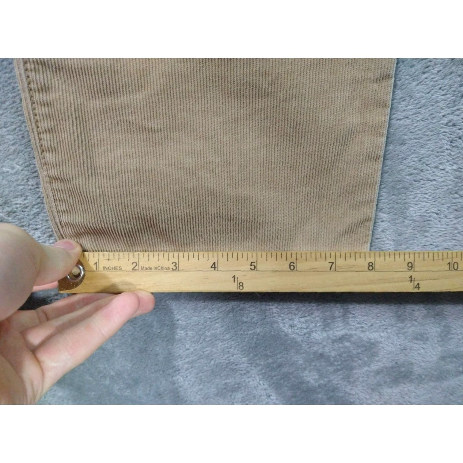 Gap Gap 1969 Pants Mens 32x32 Beige Corduroy Straight Regular Fit 5-Pocket Mid Rise Casual Shirts? Size US 32 / EU 48 - 6 Thumbnail