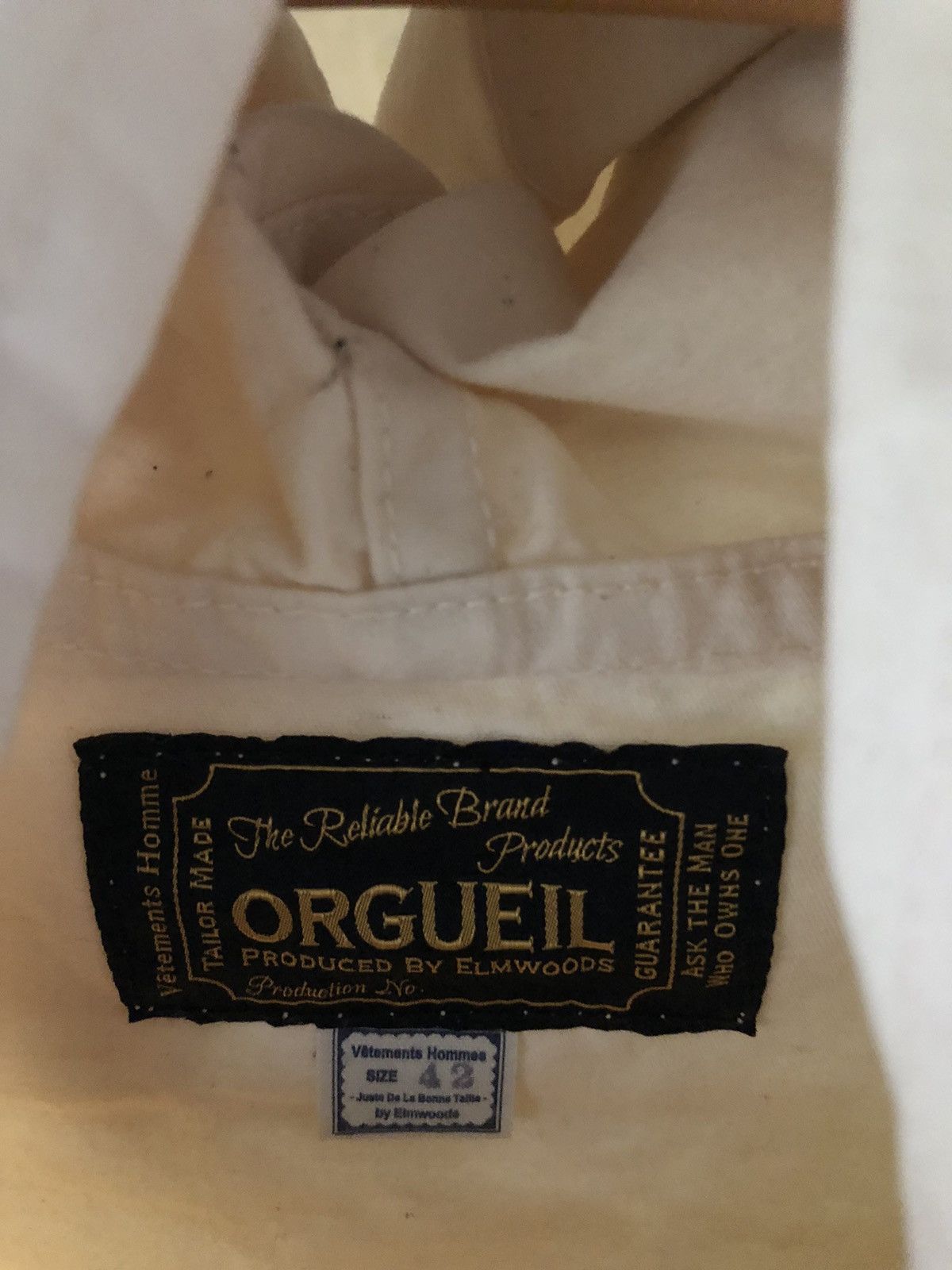 Japanese Brand Rare ❗️Orgueil by Studio D Artisan Denim Hood Jacket Size US L / EU 52-54 / 3 - 4 Thumbnail