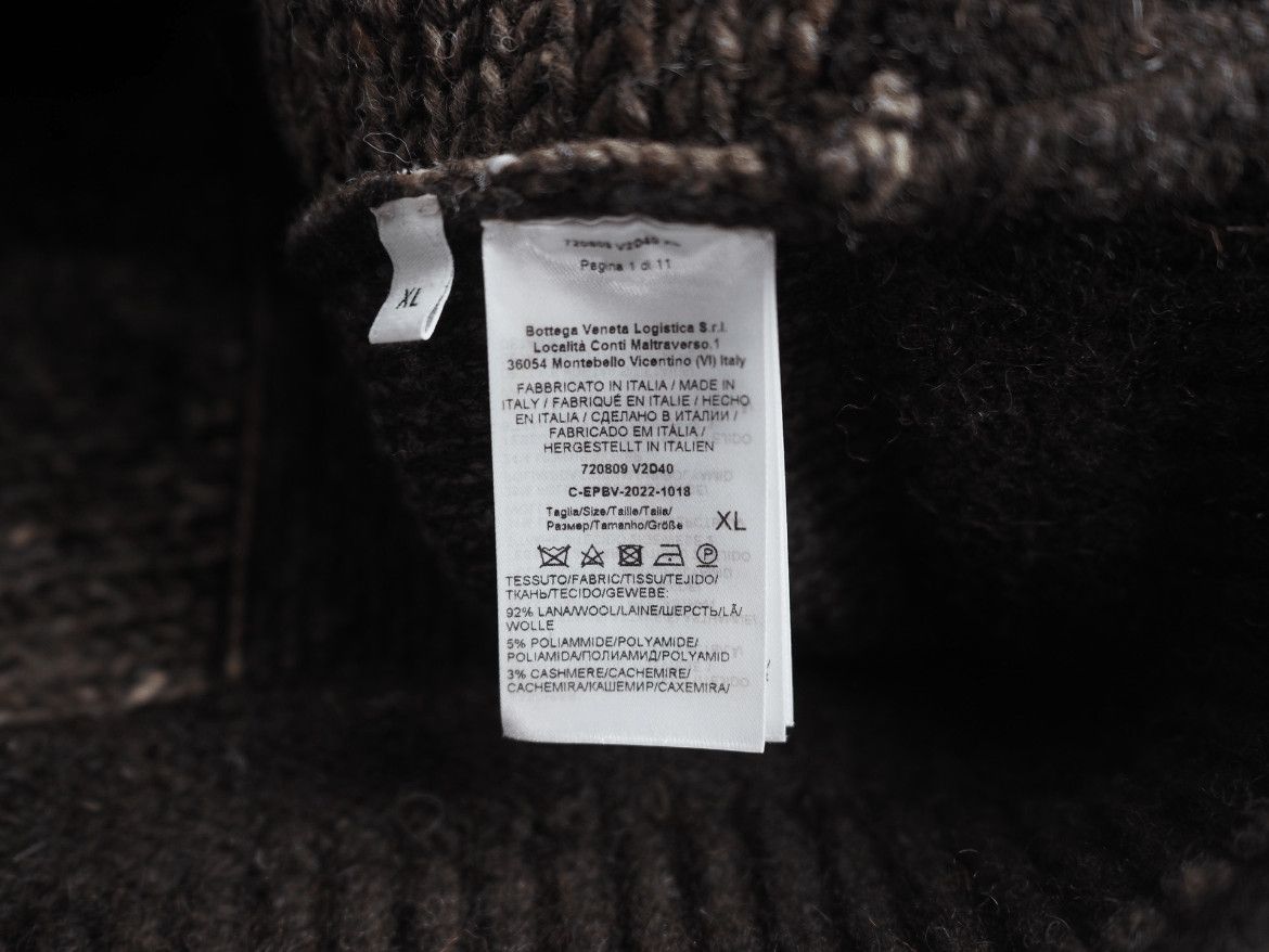 Bottega Veneta 22AW Neutral Patchwork Jacket