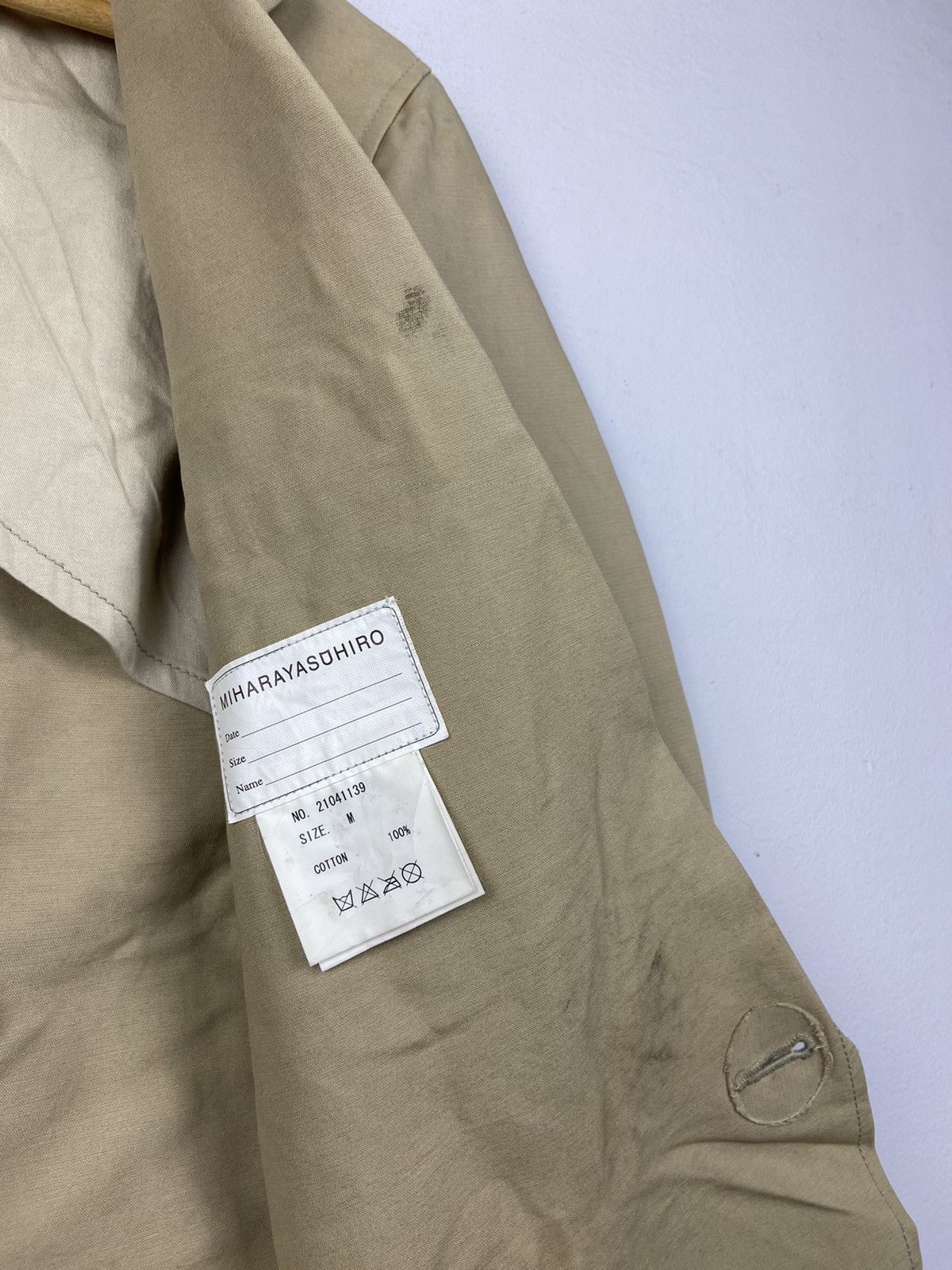 Maison MIHARA YASUHIRO Crazy Design Riot Riot Riot ! Coat Size US M / EU 48-50 / 2 - 7 Thumbnail