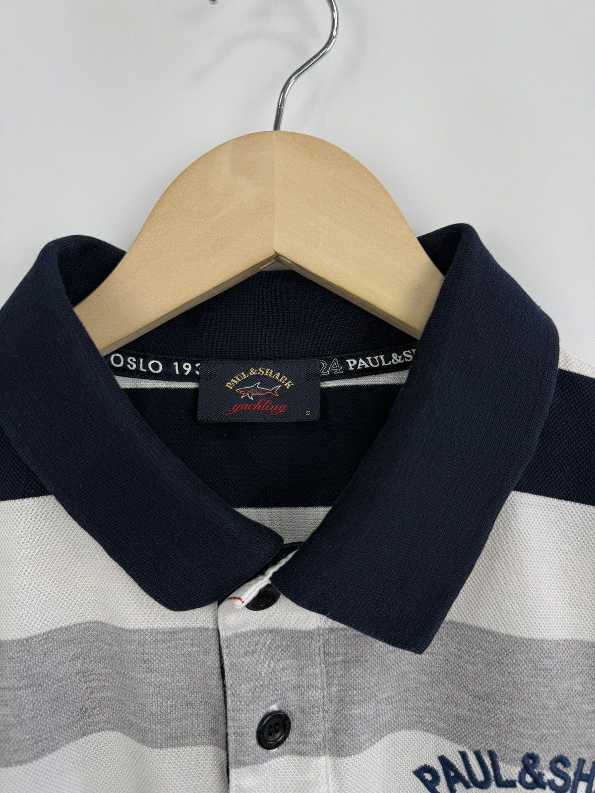 Paul & Shark 🇳🇴 Paul & Shark Yachting Oslo Polo T-Shirt Rare Retro Y2K Size US S / EU 44-46 / 1 - 5 Thumbnail