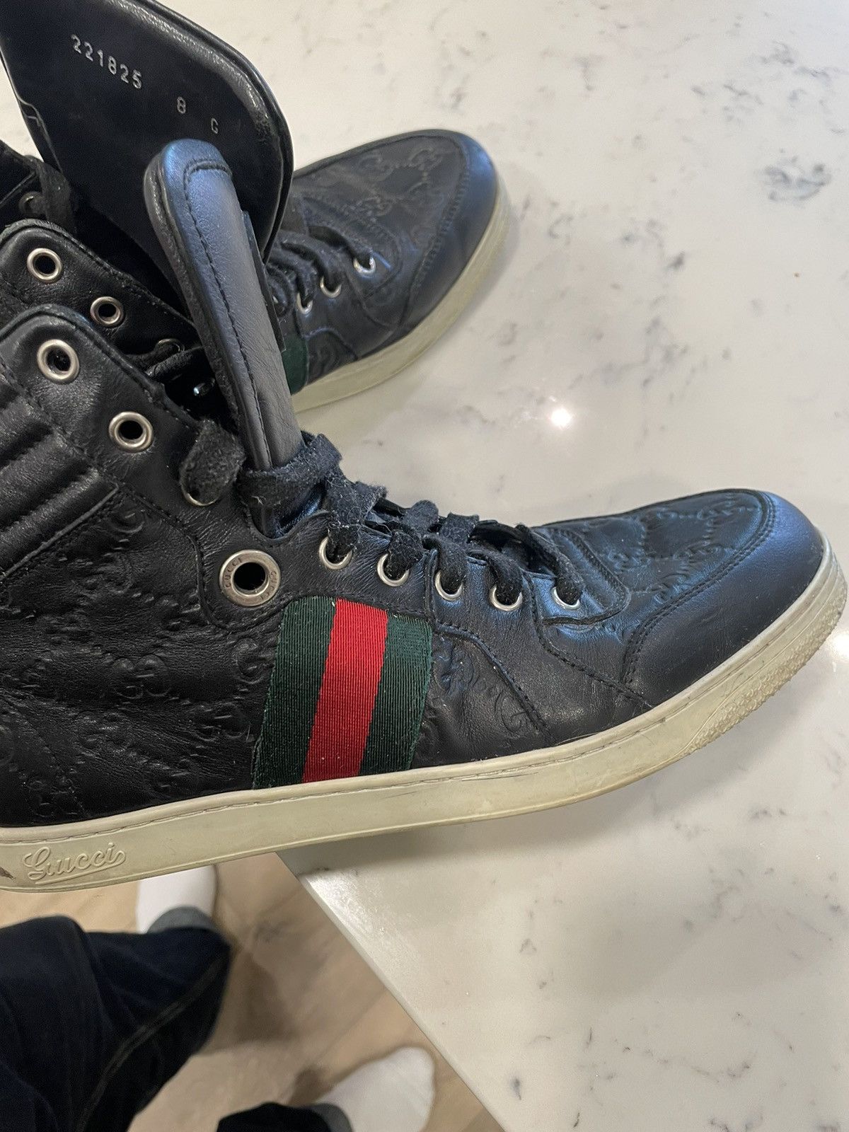 Gucci Vintage Gucci high tops Size US 8 / EU 41 - 8 Thumbnail
