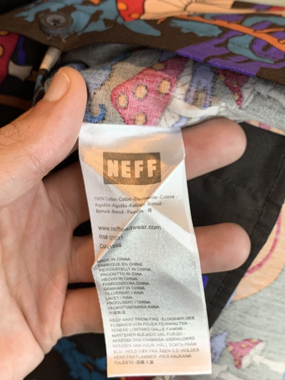 NEFF *RARE* New NEFF Mushroom Forest Smiley Face Button Shirt - M Size US M / EU 48-50 / 2 - 8 Thumbnail