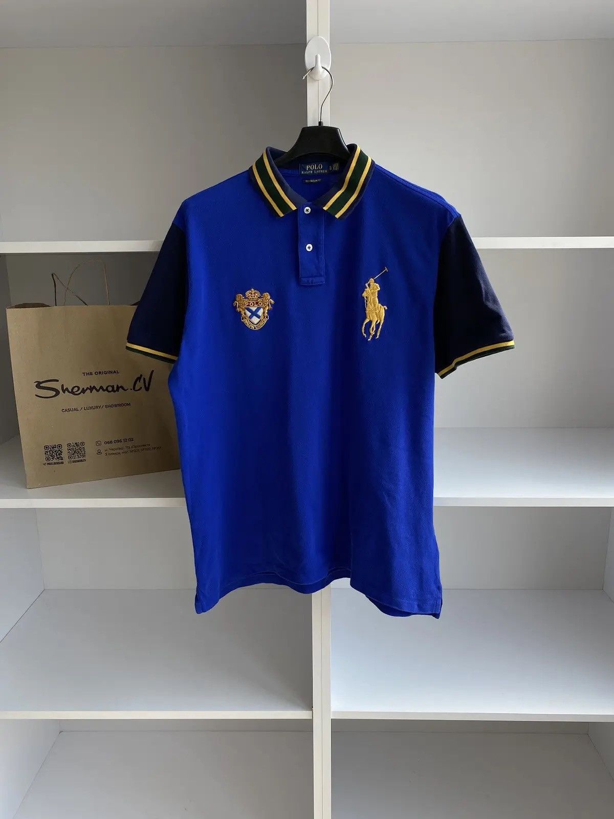 Polo Ralph Lauren × Vintage Polo Ralph Lauren vintage rare polo tee Size US XL / EU 56 / 4 - 1 Thumbnail