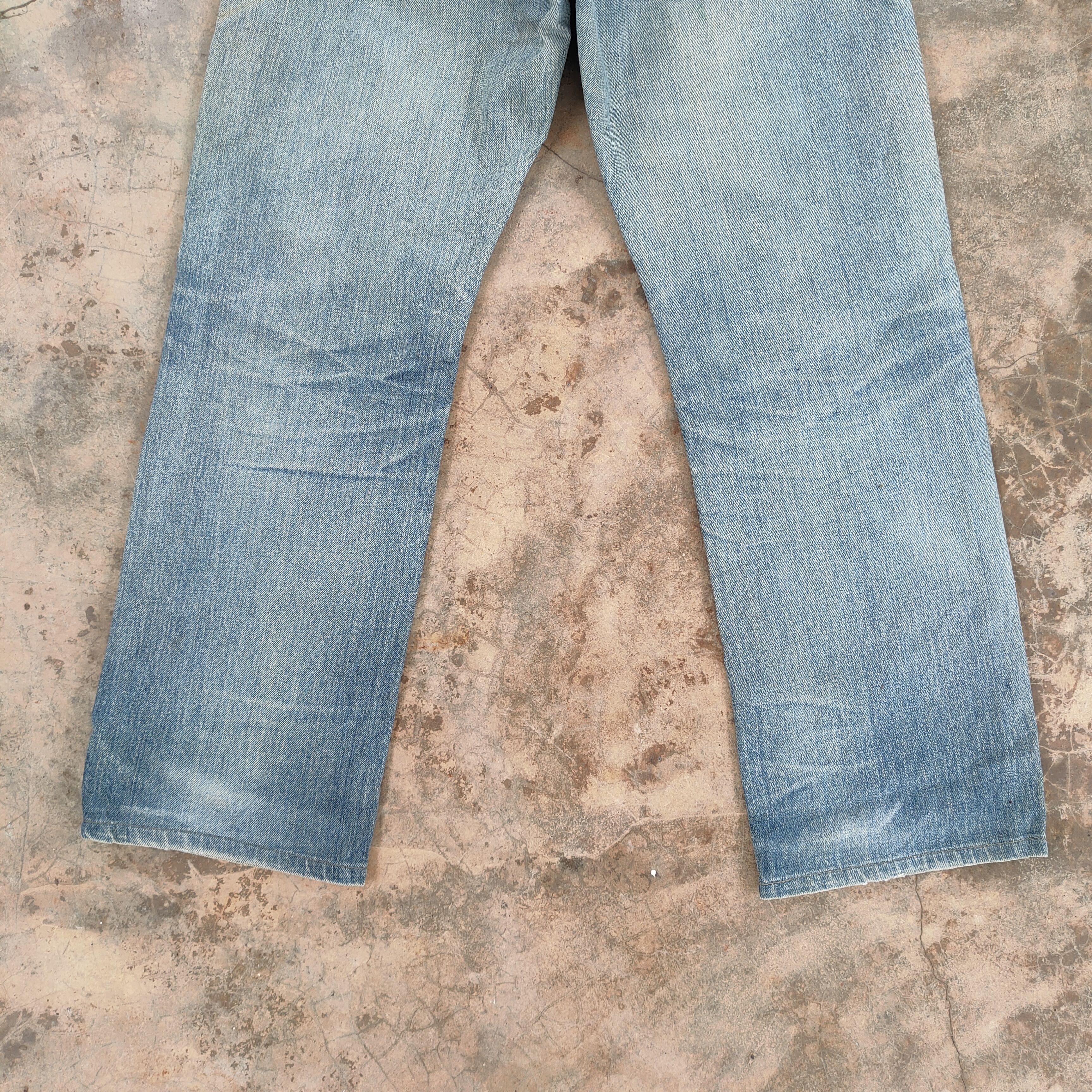 Edwin W33 VINTAGE EDWIN FADED RIPPED JEANS PANTS Size US 33 - 11 Thumbnail