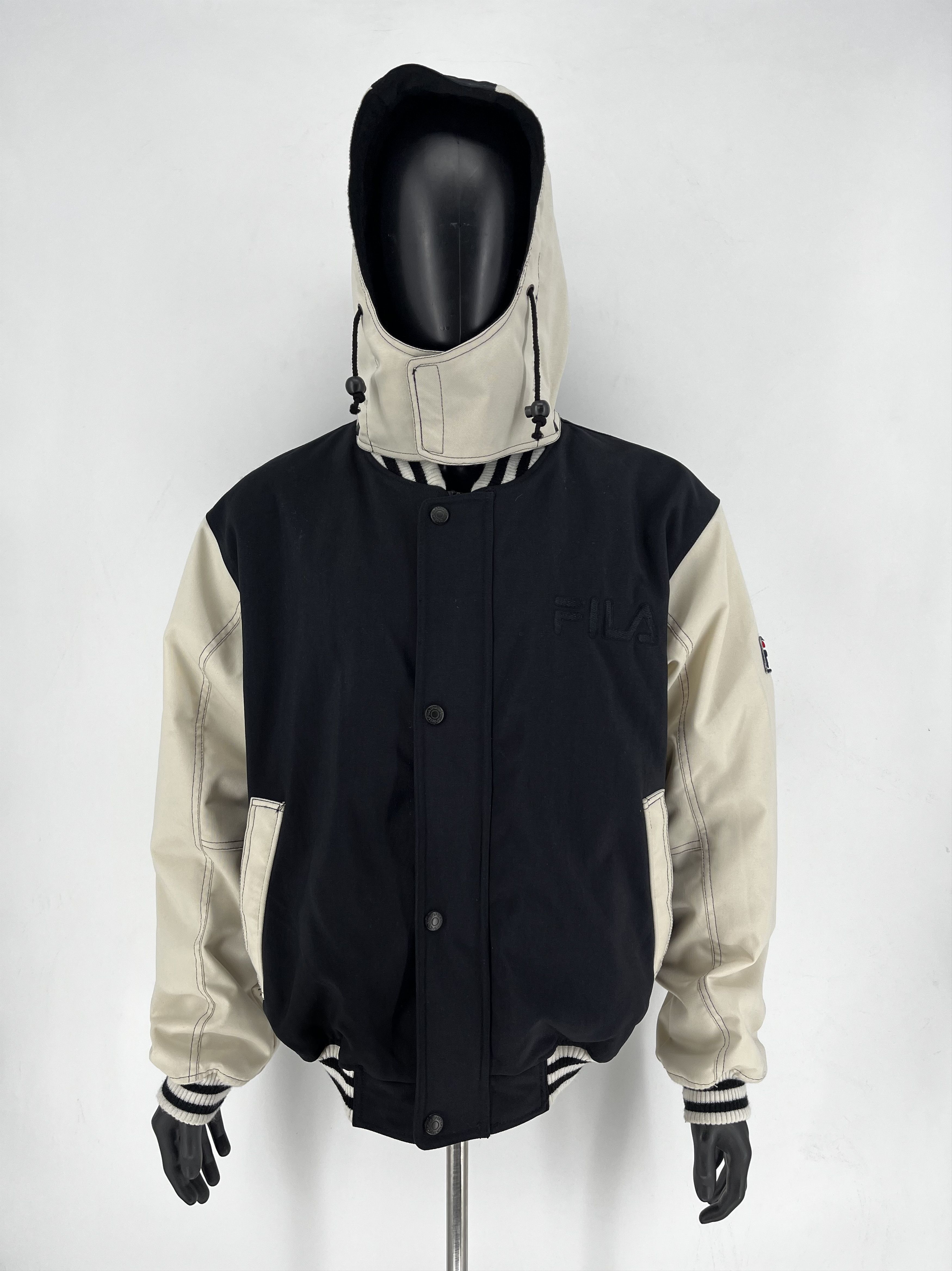 Fila Rare Vintage 80s 90s Fila x Goretex Bomber Jacket Size US L / EU 52-54 / 3 - 4 Thumbnail
