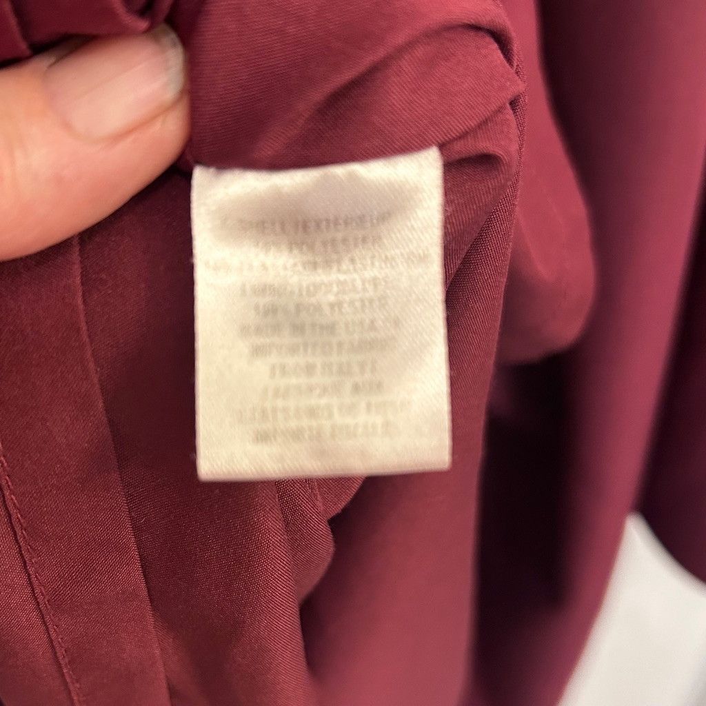 MILLY Women's Milly Dress Burgundy Size 8 Size M / US 6-8 / IT 42-44 - 10 Thumbnail