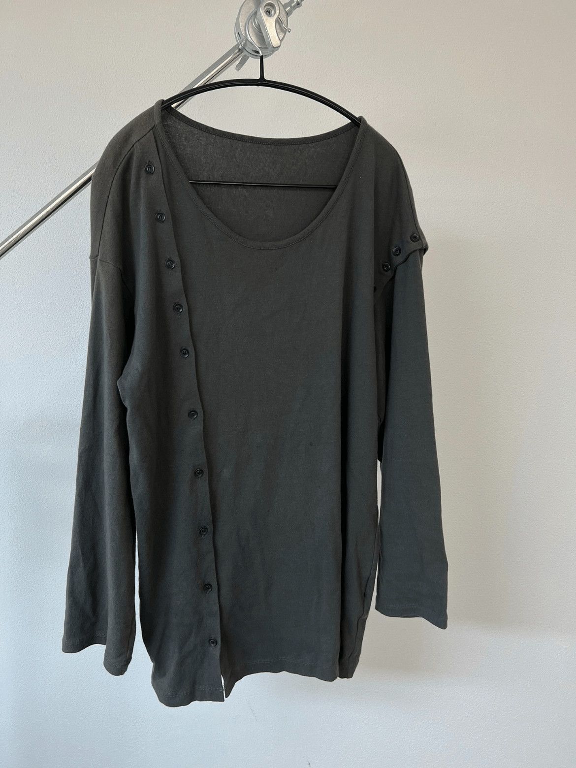Other Yohji Yamamoto side button L/S Tee - DMC-2508 Size US L / EU 52-54 / 3 - 1 Thumbnail