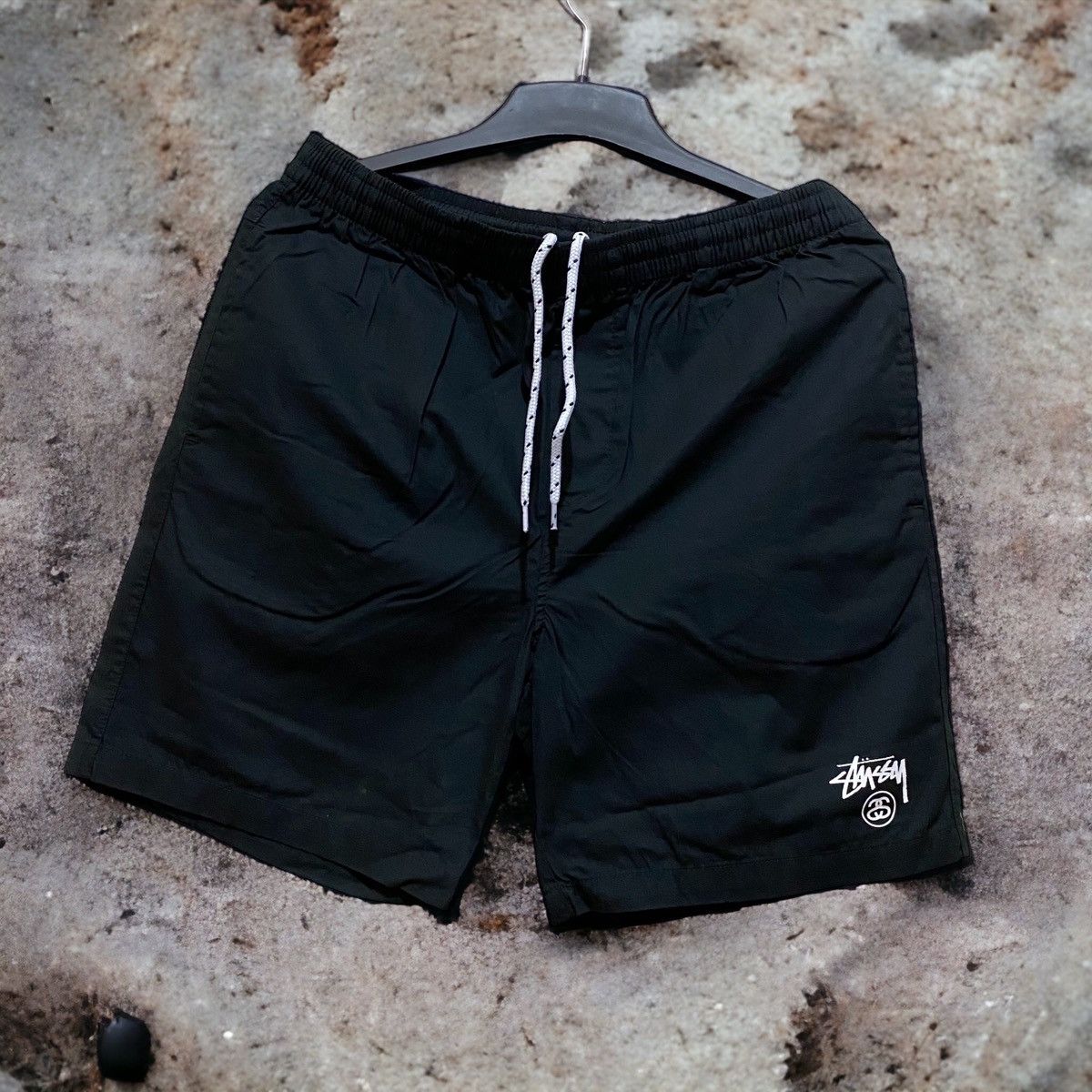 image of Stussy Shorts in Black, Men's (Size 28)