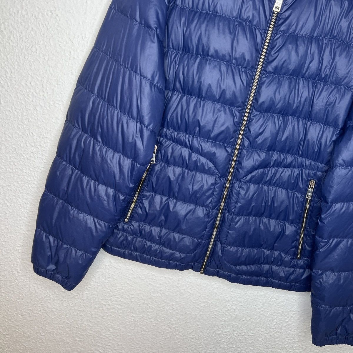 Prada Prada Re-Nylon Puffer Down Jacket Archive Blue Navy Drill Size US M / EU 48-50 / 2 - 2 Thumbnail