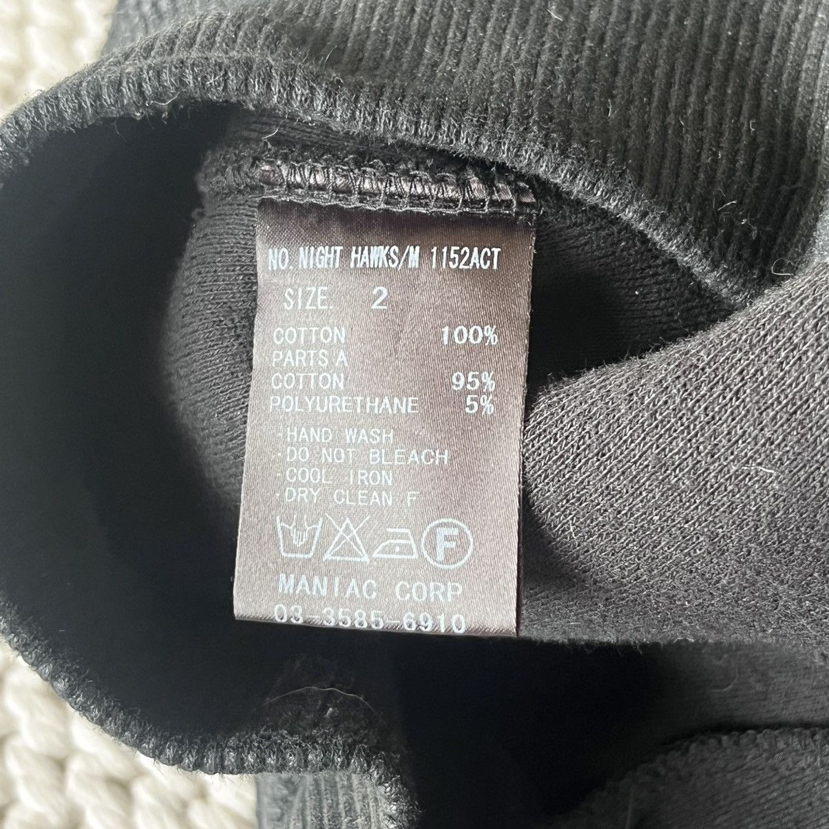 Le Grande Bleu (L.G.B.) L.G.B asymmetrical wax coated nighthawk cracked jacket Size US M / EU 48-50 / 2 - 8 Thumbnail