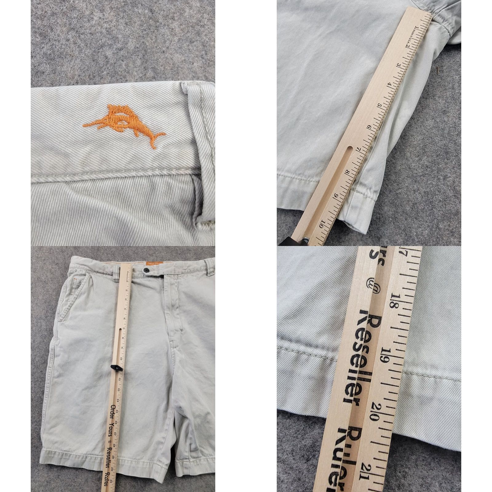 Tommy Bahama Tommy Bahama Shorts Mens 38 Beige 100% Pima Cotton Casual Beach Classic Size US 38 / EU 54 - 9 Thumbnail