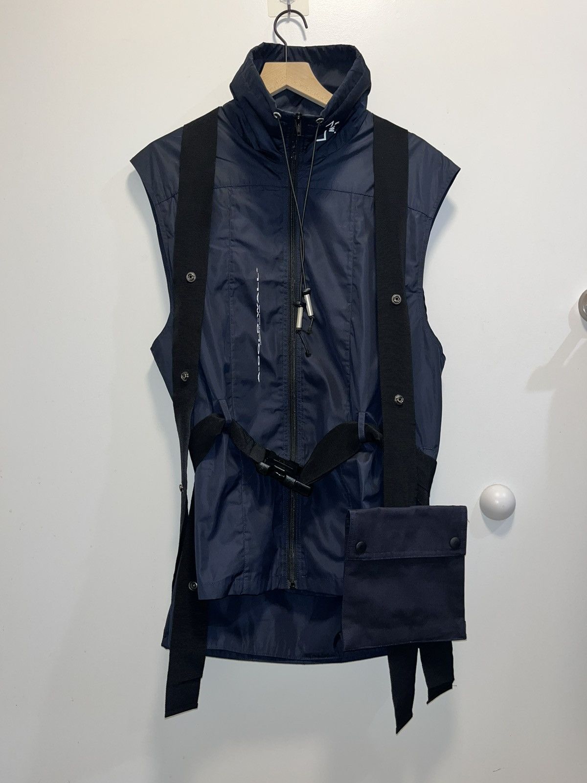 A-COLD-WALL* A Cold Wall Modular Gilet with Pouches Navy Medium Size US M / EU 48-50 / 2 - 1 Thumbnail