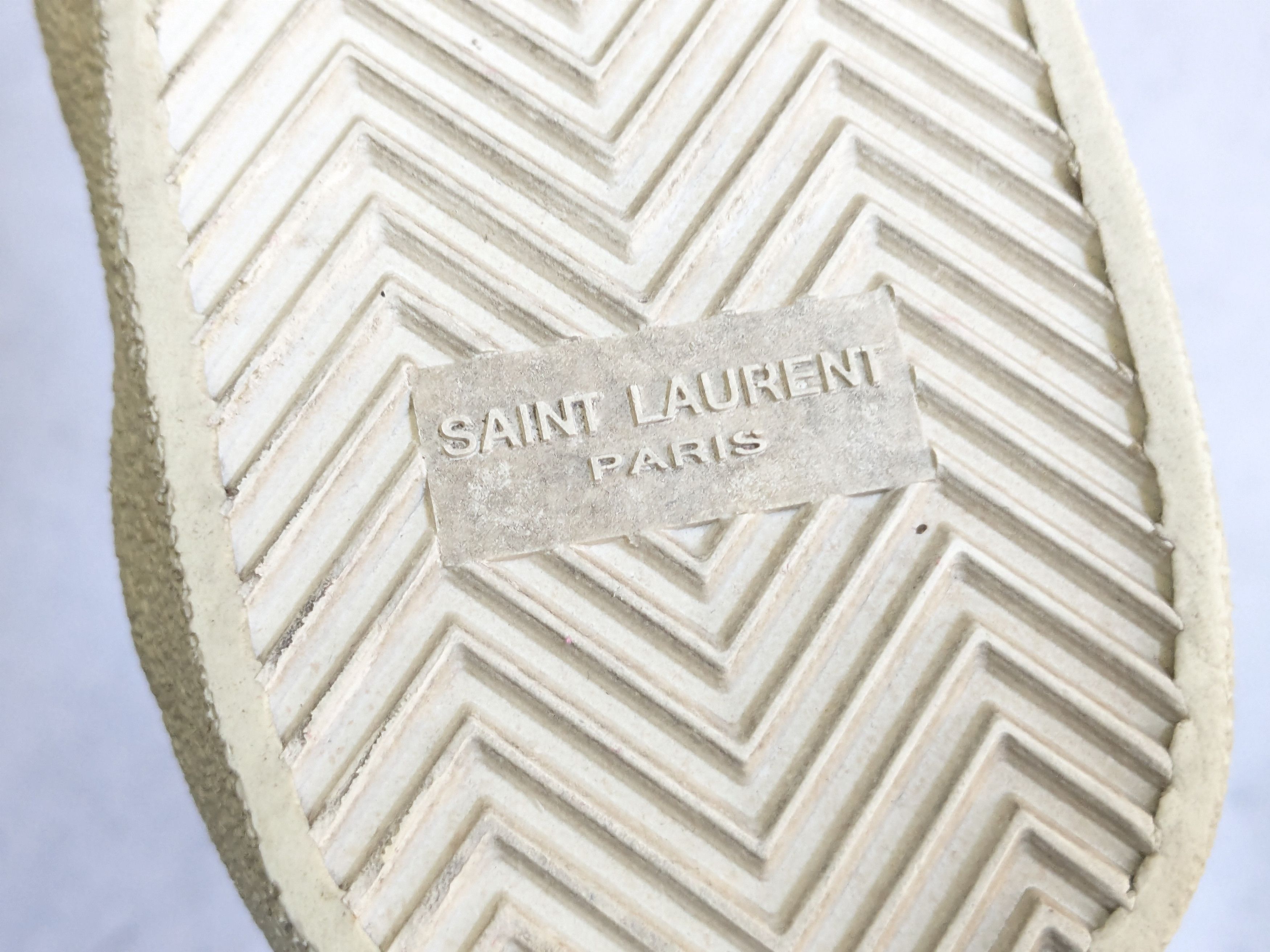 Saint Laurent Paris Saint Laurent High Top Sneakers 11 44 Stars Silver Blue Red Size US 11 / EU 44 - 18 Thumbnail