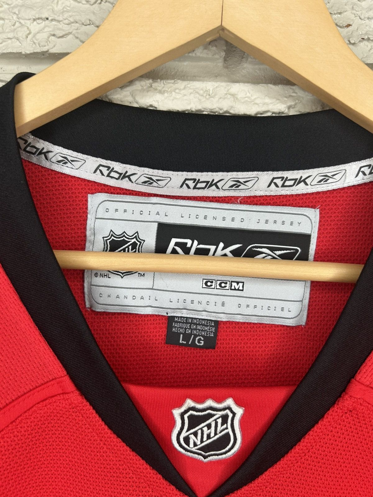 Reebok Vintage Reebok Ottawa Senators Dany Heatley Jersey Size US L / EU 52-54 / 3 - 13 Thumbnail