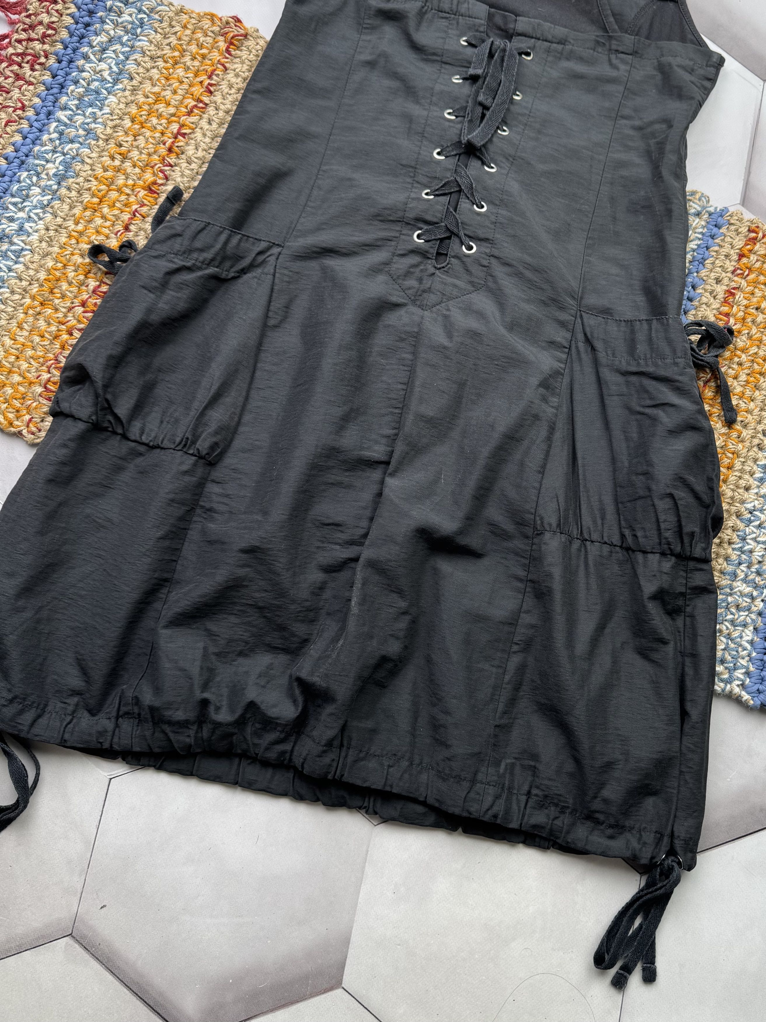 Japanese Brand Vintage Cargo Dress (E4) Size M / US 6-8 / IT 42-44 - 11 Thumbnail