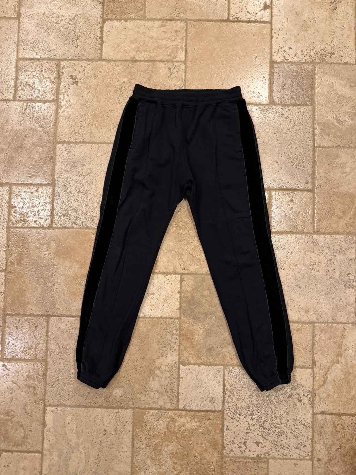 Haider Ackermann Haider Ackermann AW15 Perth Velvet Stripe Tux Sweatpants Size US 34 / EU 50 - 6 Thumbnail