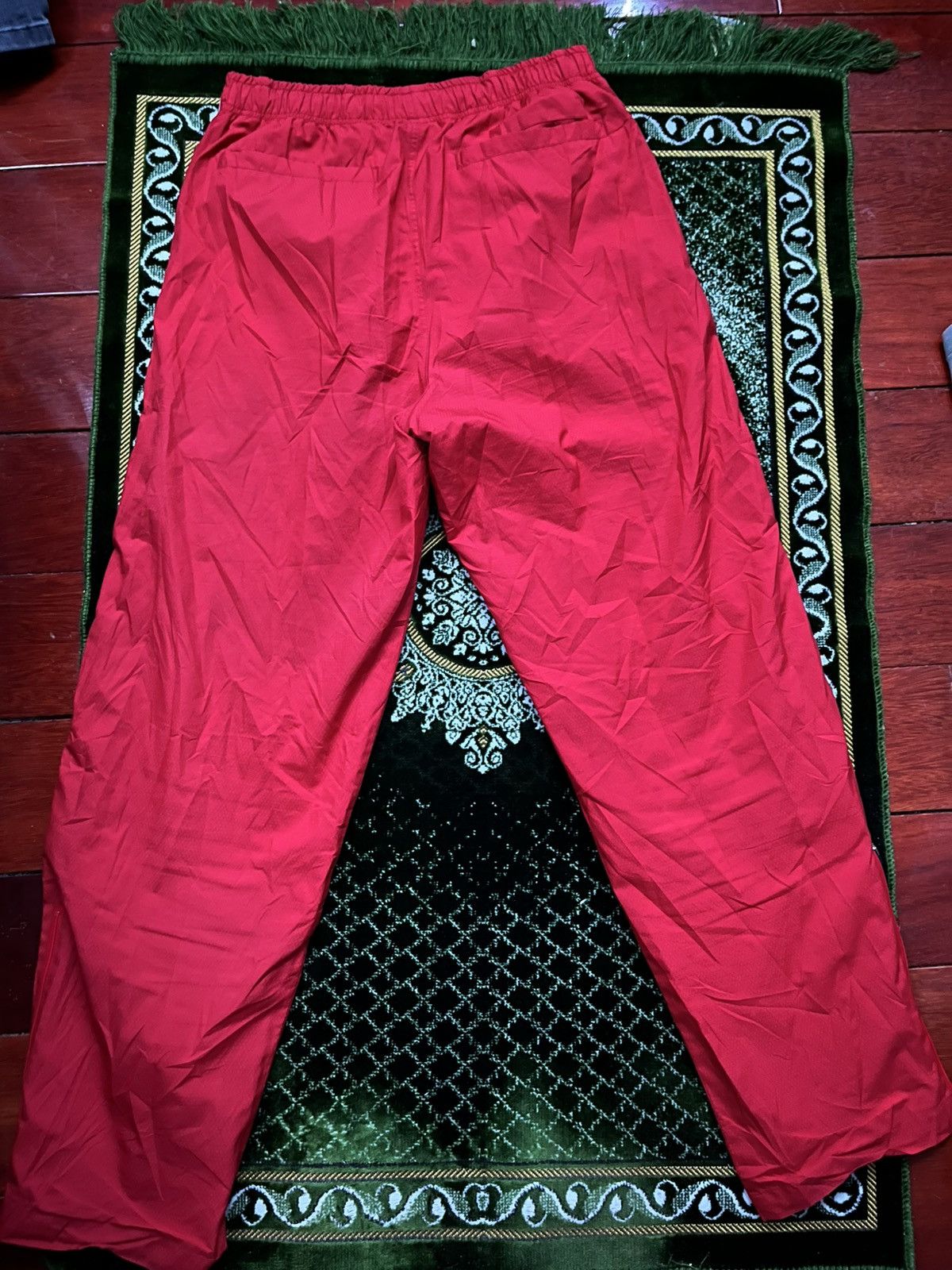 Nike Nike Red Track Pants | Excellent Condition Size US 31 - 3 Thumbnail