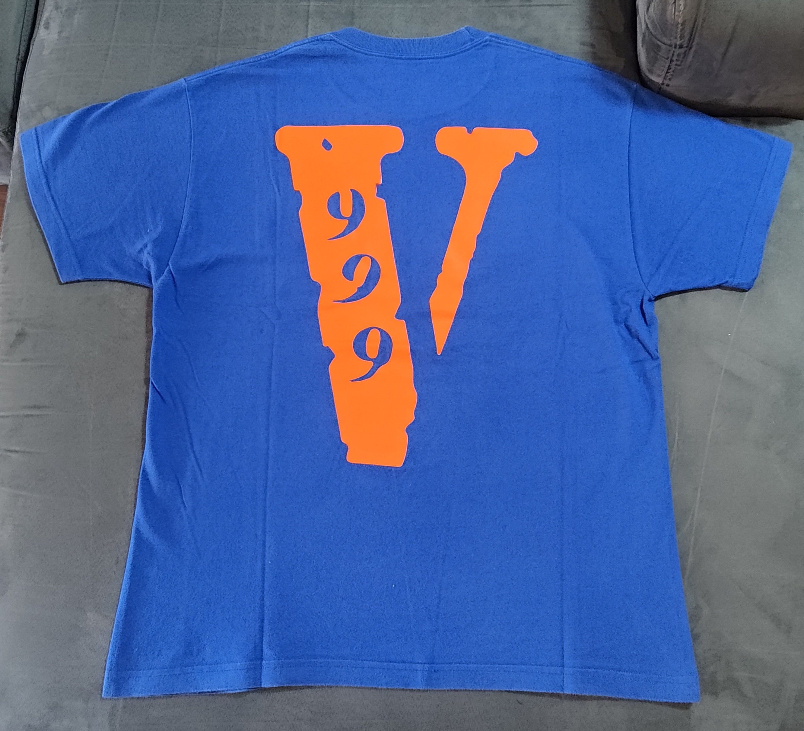 999 Club × Vlone Vlone x JuiceWRLD "Legends Never Die " blue tee Size US L / EU 52-54 / 3 - 2 Thumbnail