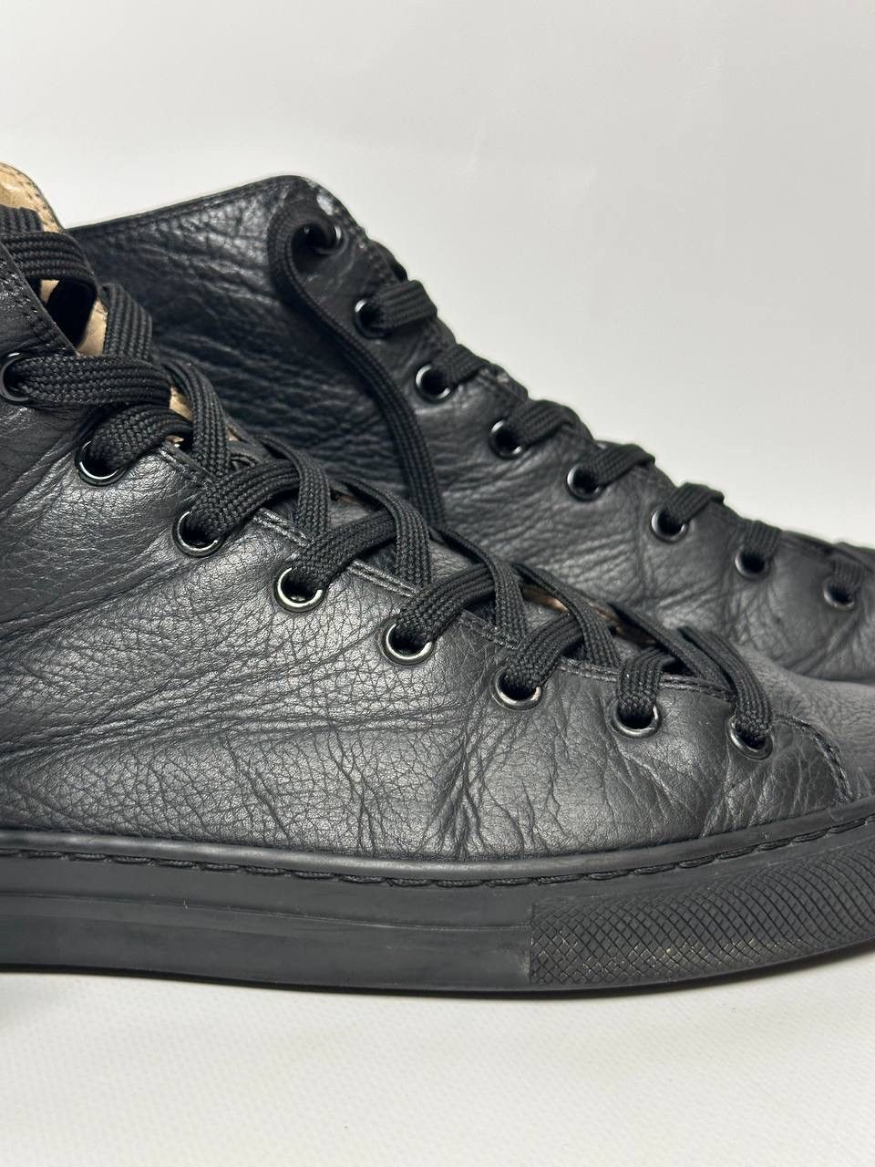 Gucci Gucci Tiger Head Leather High-Top Shoes Size US 8.5 / EU 41-42 - 4 Thumbnail