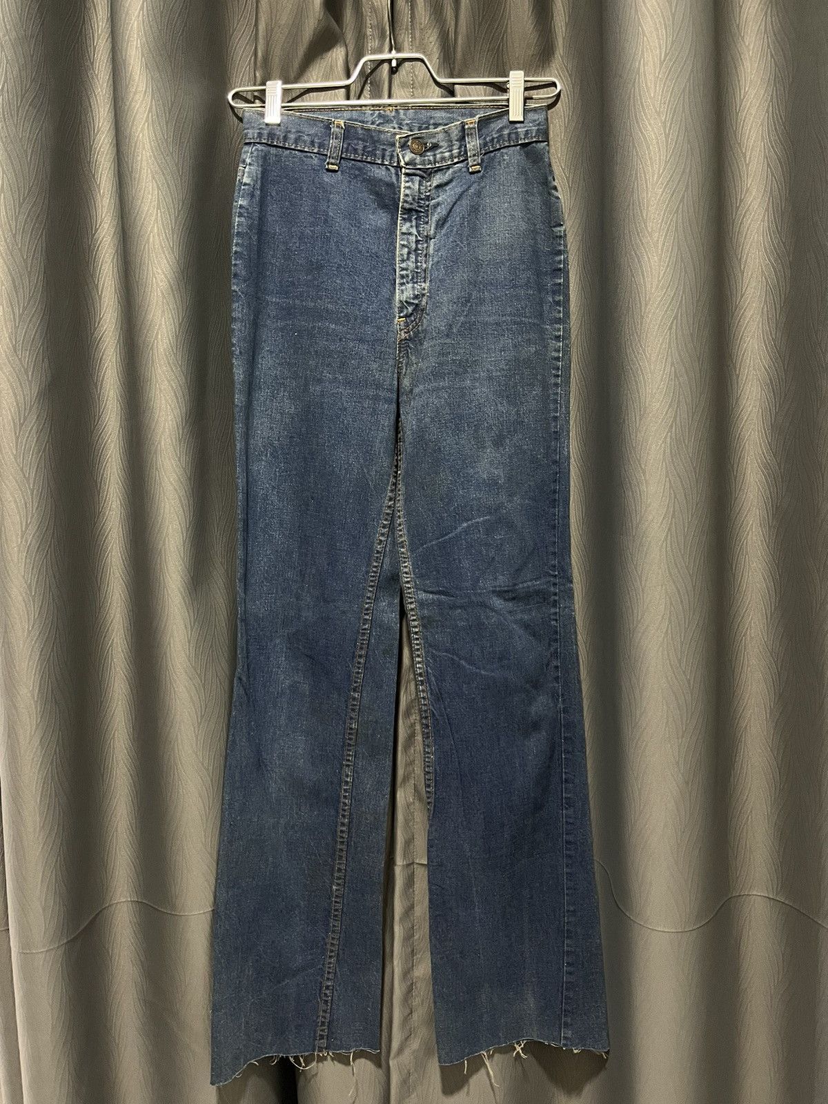 Levi's × Vintage Vtg Lady Levis for Farmers,Mechanics and Miners Jeans 70s Size 25" / US 0 / IT 36 - 1 Thumbnail