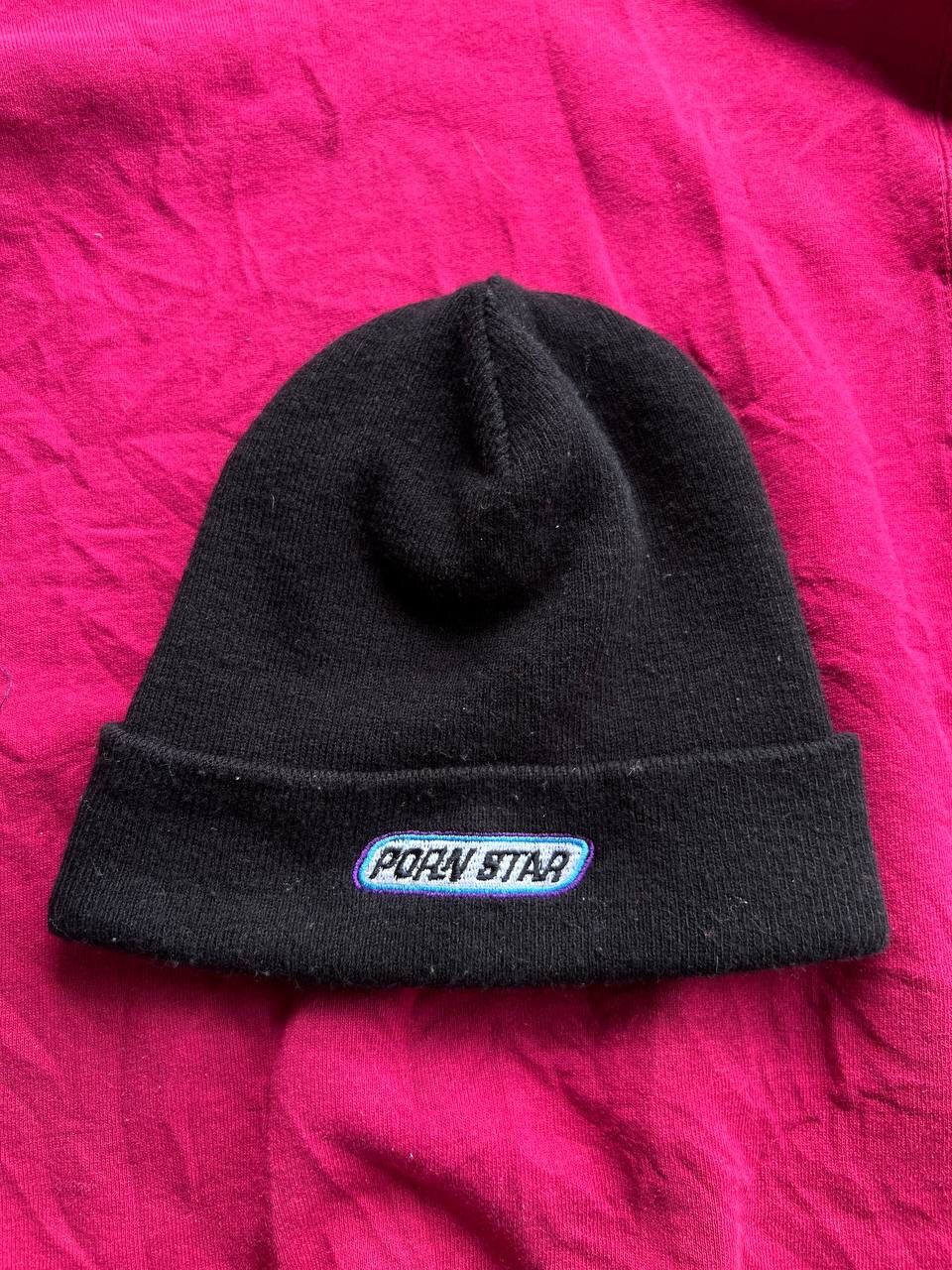 Shorty's Skateboards Vintage 90s Pornstar Skateboarding Hat Beanie Black Y2K USA Size ONE SIZE - 1 Thumbnail