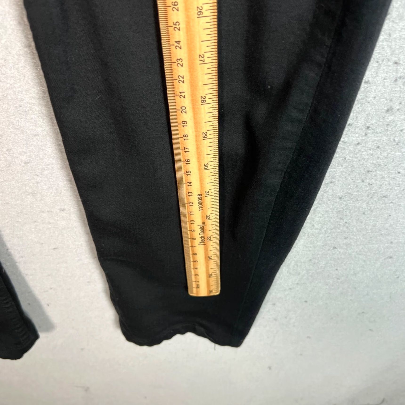 Paige VINTAGE Paige Womens Jeans Main Selling Point Black Slim Fit 31 Dark Denim Tapered Pants Women 31 Black Size 24" / US 00 / IT 34 - 7 Thumbnail