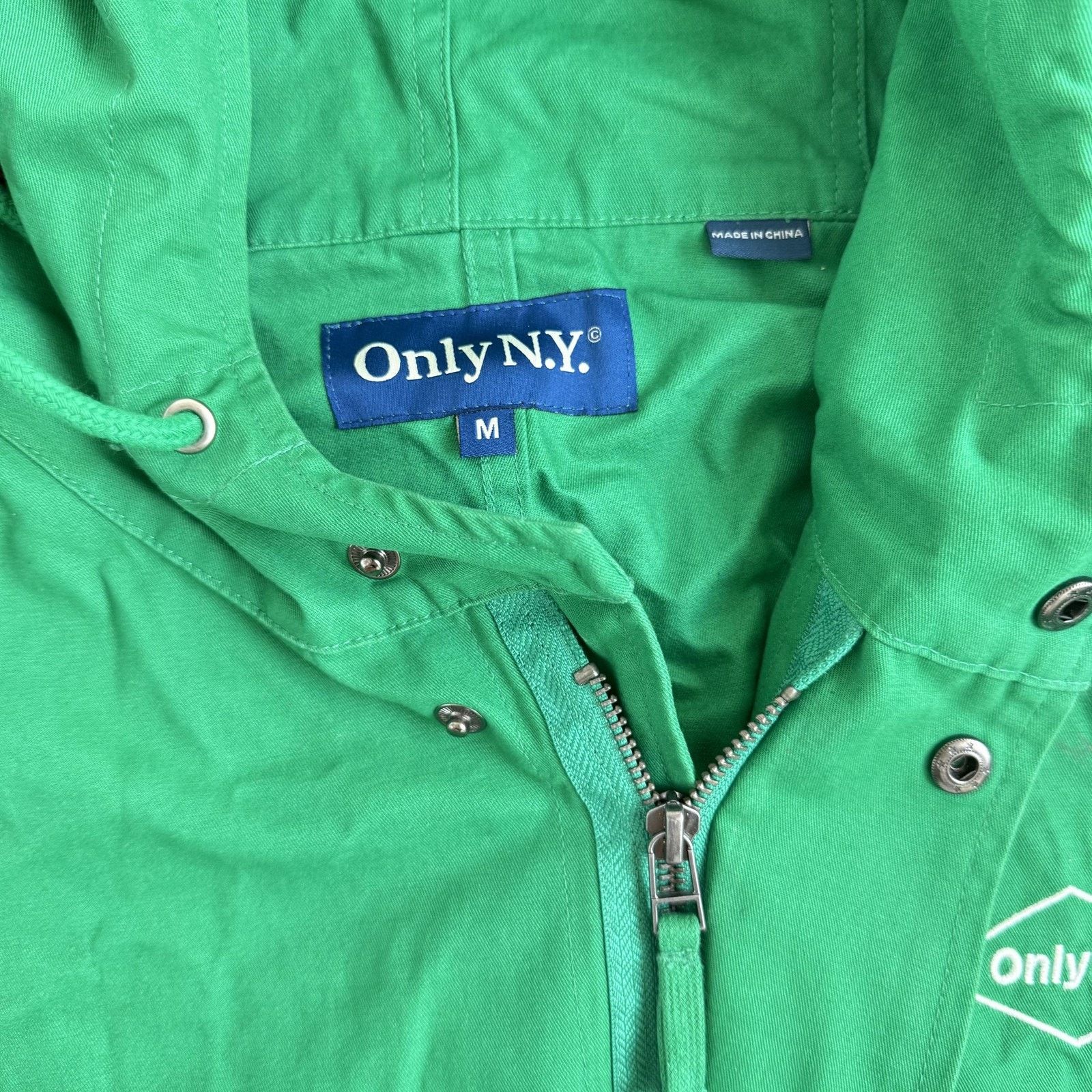 Only NY Only NY Jacket Mens Medium Green Hooded Outdoor Parka Size US M / EU 48-50 / 2 - 7 Thumbnail