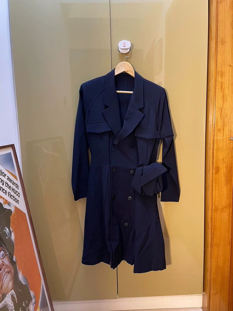 Yohji Yamamoto Yohji Yamamoto 87AW Origami Stamens Coat Size M / US 6-8 / IT 42-44 - 1 Thumbnail